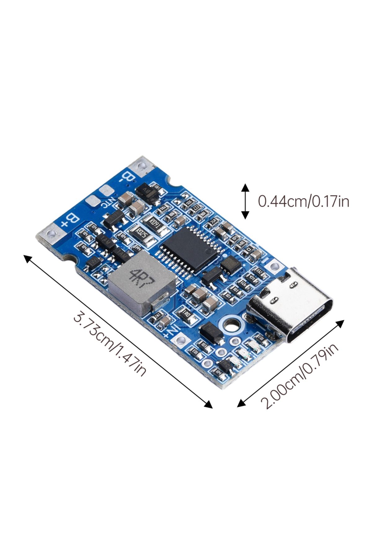 Choice-Type-C USB 2S 3S 4S BMS 4.5V-15V 18W 2A Lithium Battery Charging Module Support QC Fast Charge Wi... 3