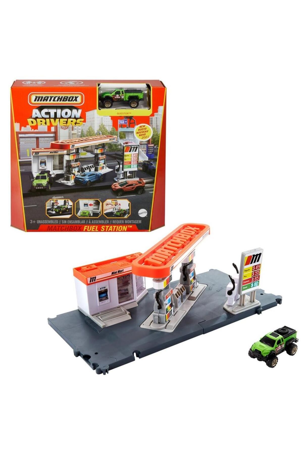 gcaksesuar GVY82 Matchbox™ Aksiyon Sürücüleri Oyun Seti