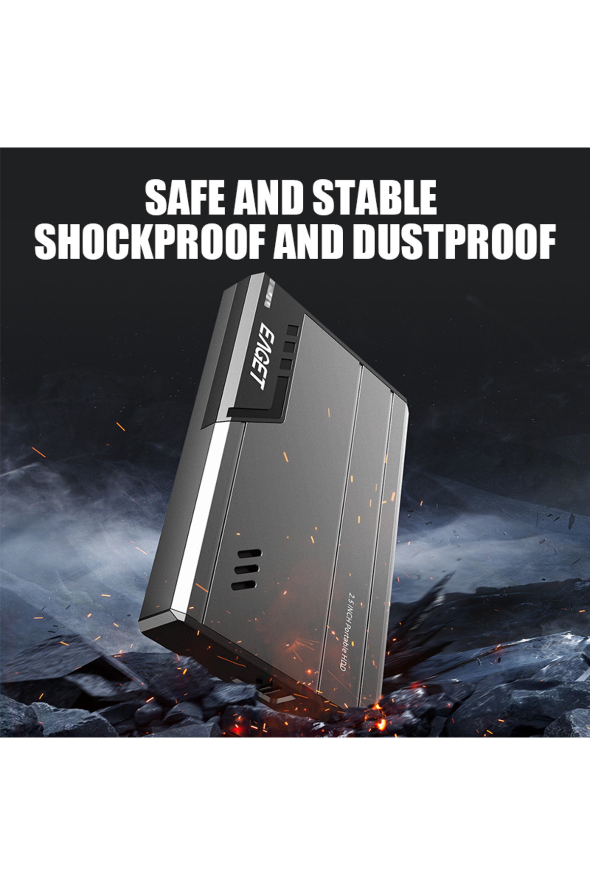 Choice-Eaget External Hard Drive 2.5 Portable Hard Drive HDD 500GB 1TB 2TB USB3.0 for Desktop PC Mac Lap... 2