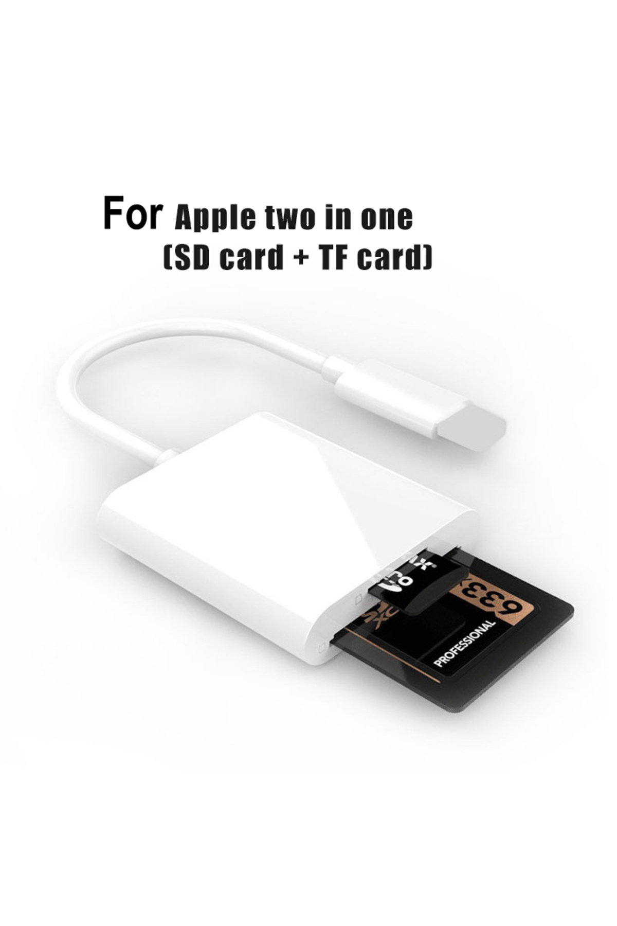Choice-2 in 1 Lightning 8 pin to TF SD Card Reader for Apple iPhone 14 13 11 12 11 X Pro Memory OTG Adap... 7