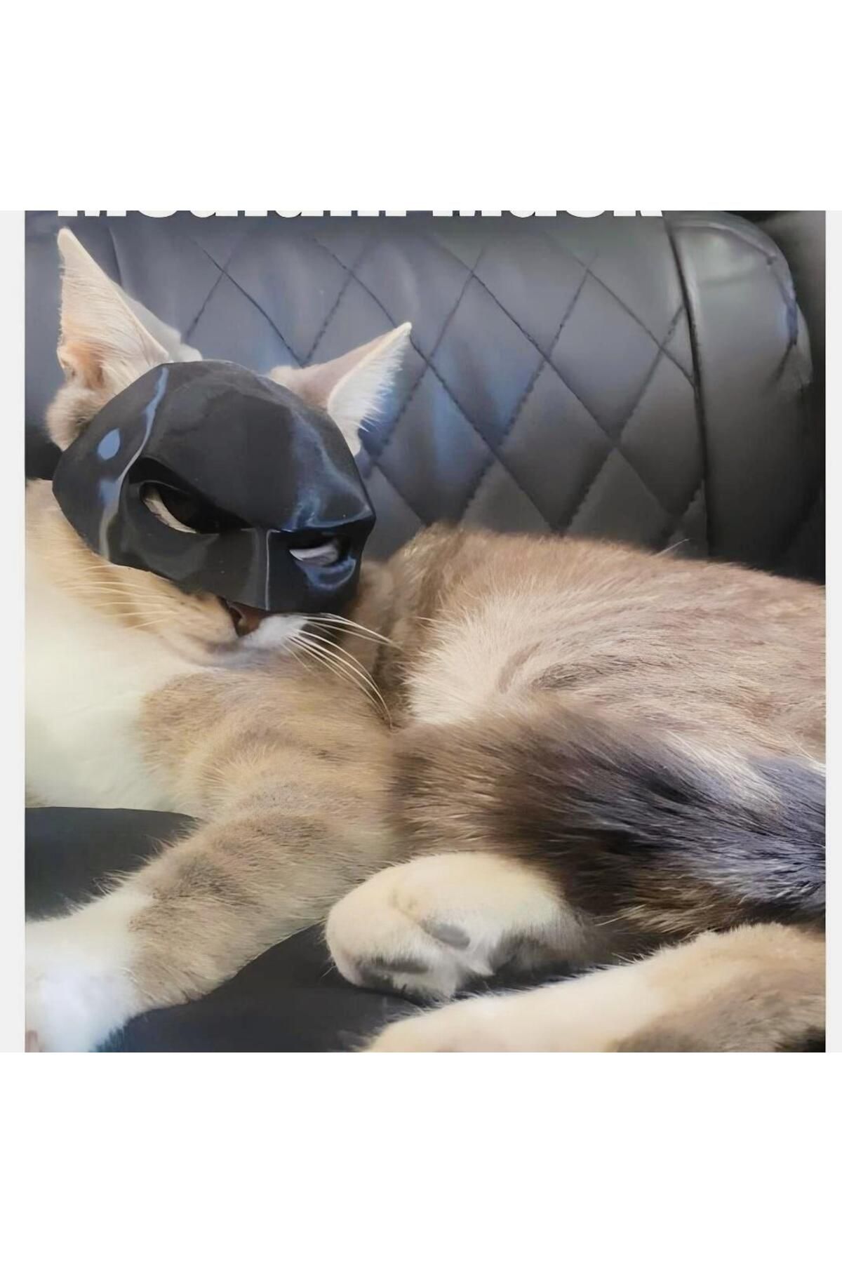 Choice-Cute Cat Bat Mask cosplay hat Funny Cat Batman Mask,Halloween Costume Accessories Funny Cat Bat M... 7