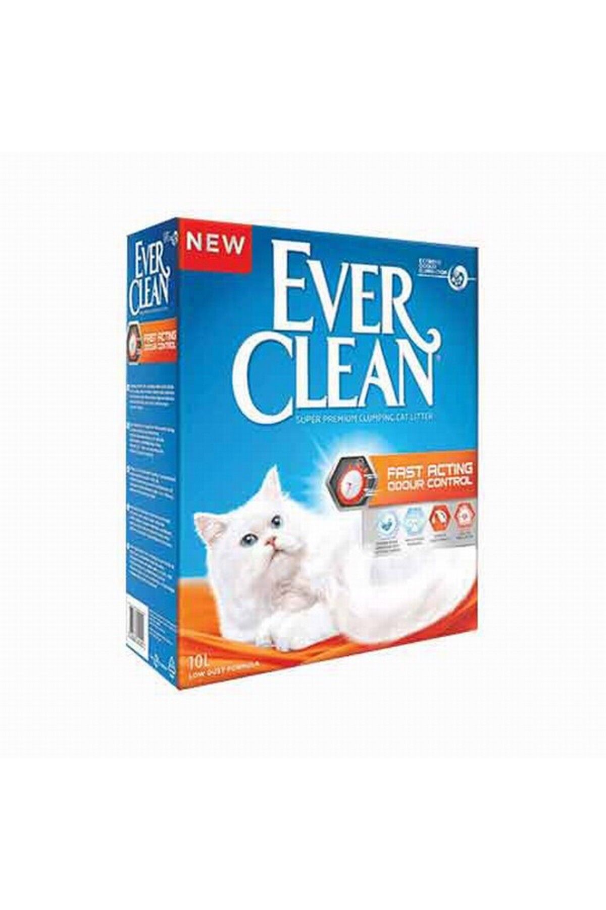 Ever Clean Fast Acting Kokulu Topaklanan Kedi Kumu 10 Lt