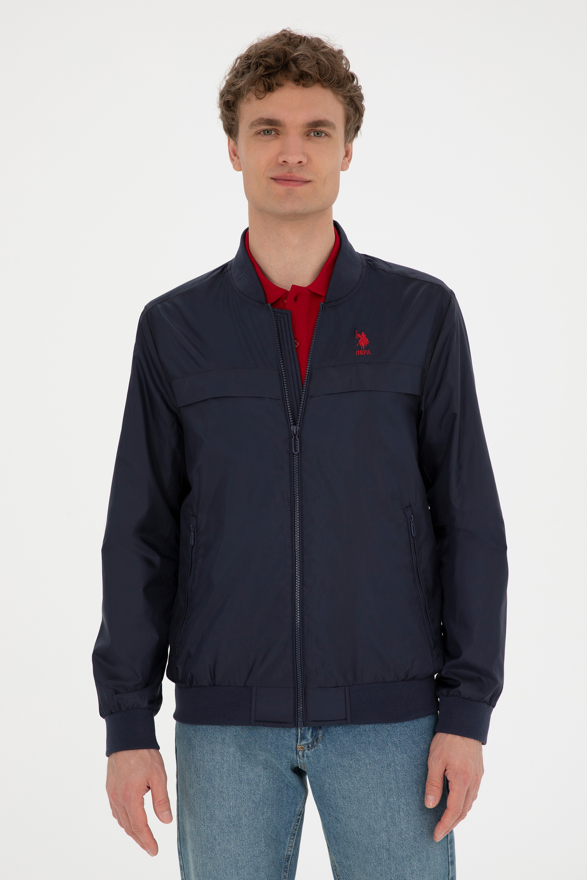 کاپشن مردانه یقه ایستاده | یو اس پولو U.S. Polo Assn. 1012834 CN - تصویر 3