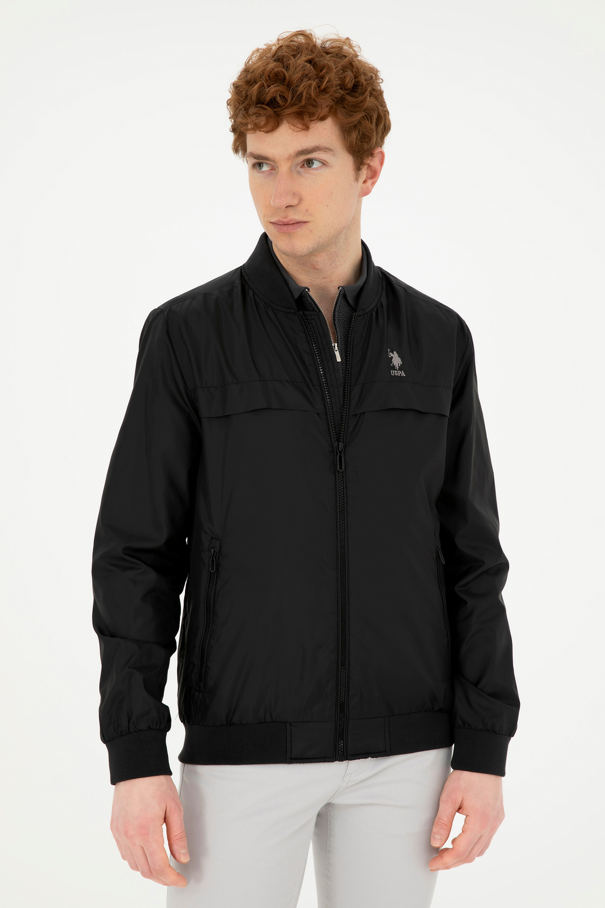 کاپشن مردانه یقه ایستاده | یو اس پولو U.S. Polo Assn. 1823056 TR - تصویر 3