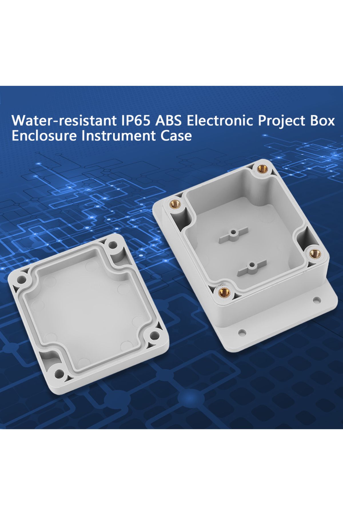Choice-Junction Box Water resistant IP65 ABS Electrical Project Terminal Box Enclosure Instrument Case W... 4