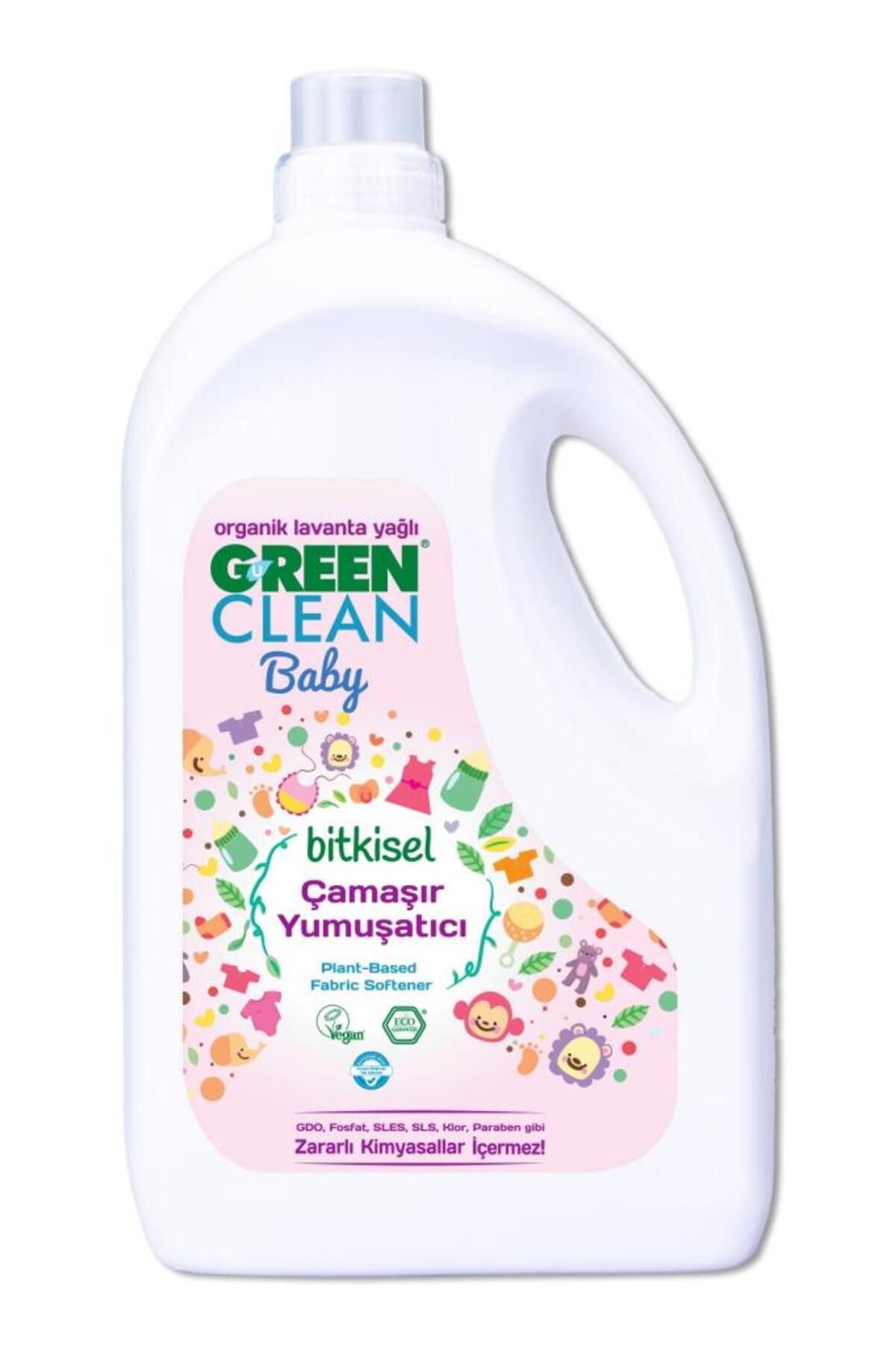 NessiWorld Green Clean Baby Bitkisel Çamaşır Yumuşatıcı 2750 ml