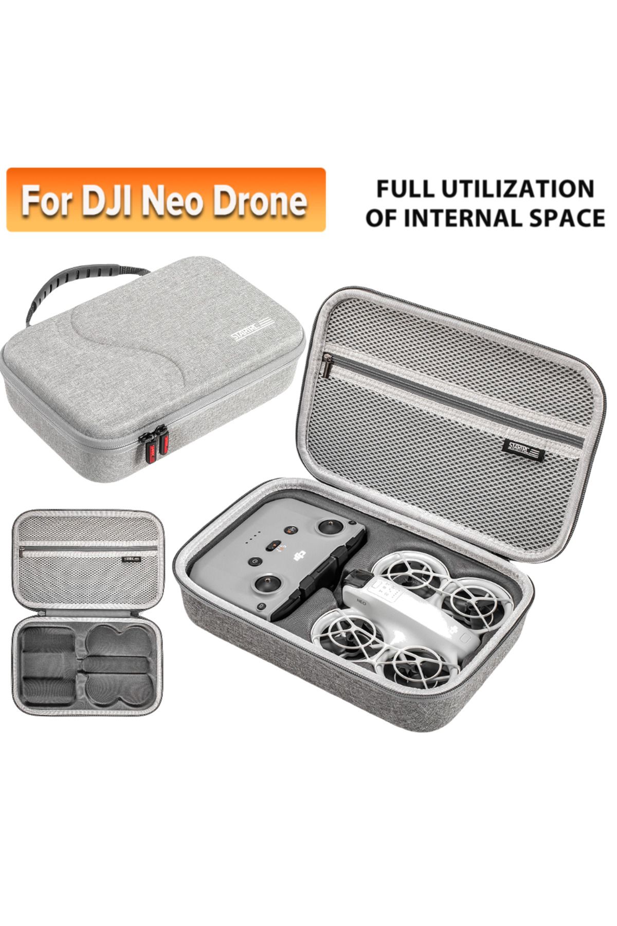 APWIKOGER-Protective Carrying Case for DJI NEO Drones Hard Shell Handbag for DJI NEO Drones Controller Stor... 2