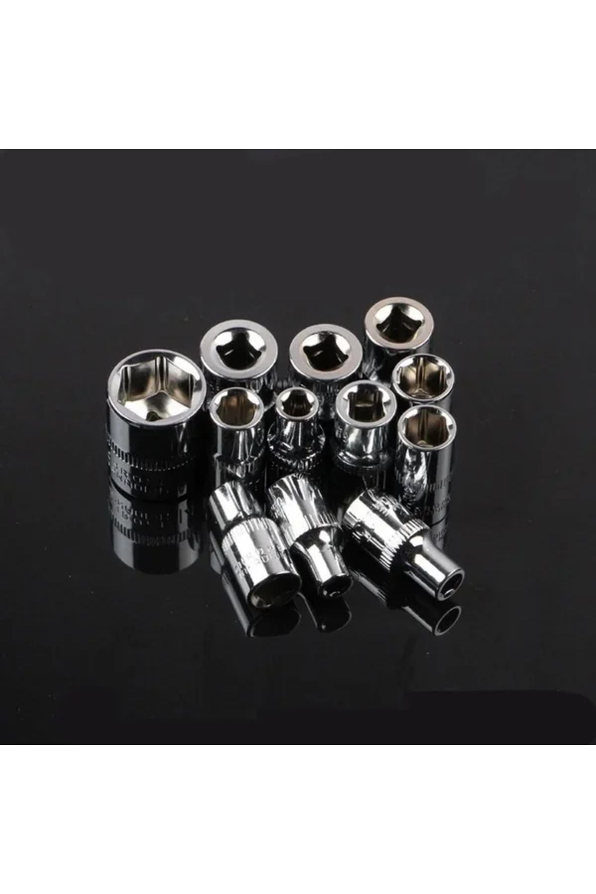 Choice-12 Sets of Dafi Complete of Auto Repair Tools Ratchet Socket Wrench Set Car Hardware Box Group Bo... 3