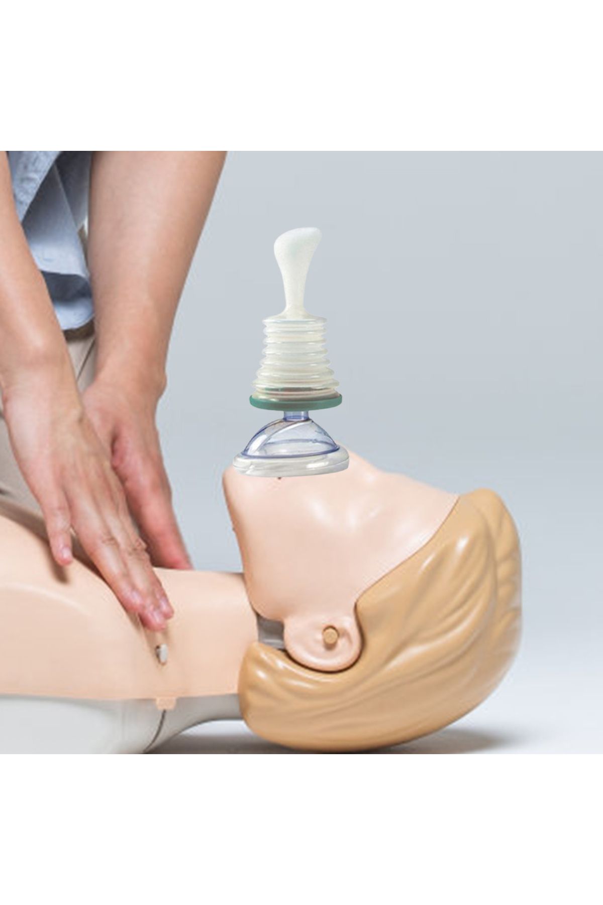 Shunmaii-Portable Suction Device Choking Rescue Device with Bag First Aid Kit Anti Choking Device for Kids... 4