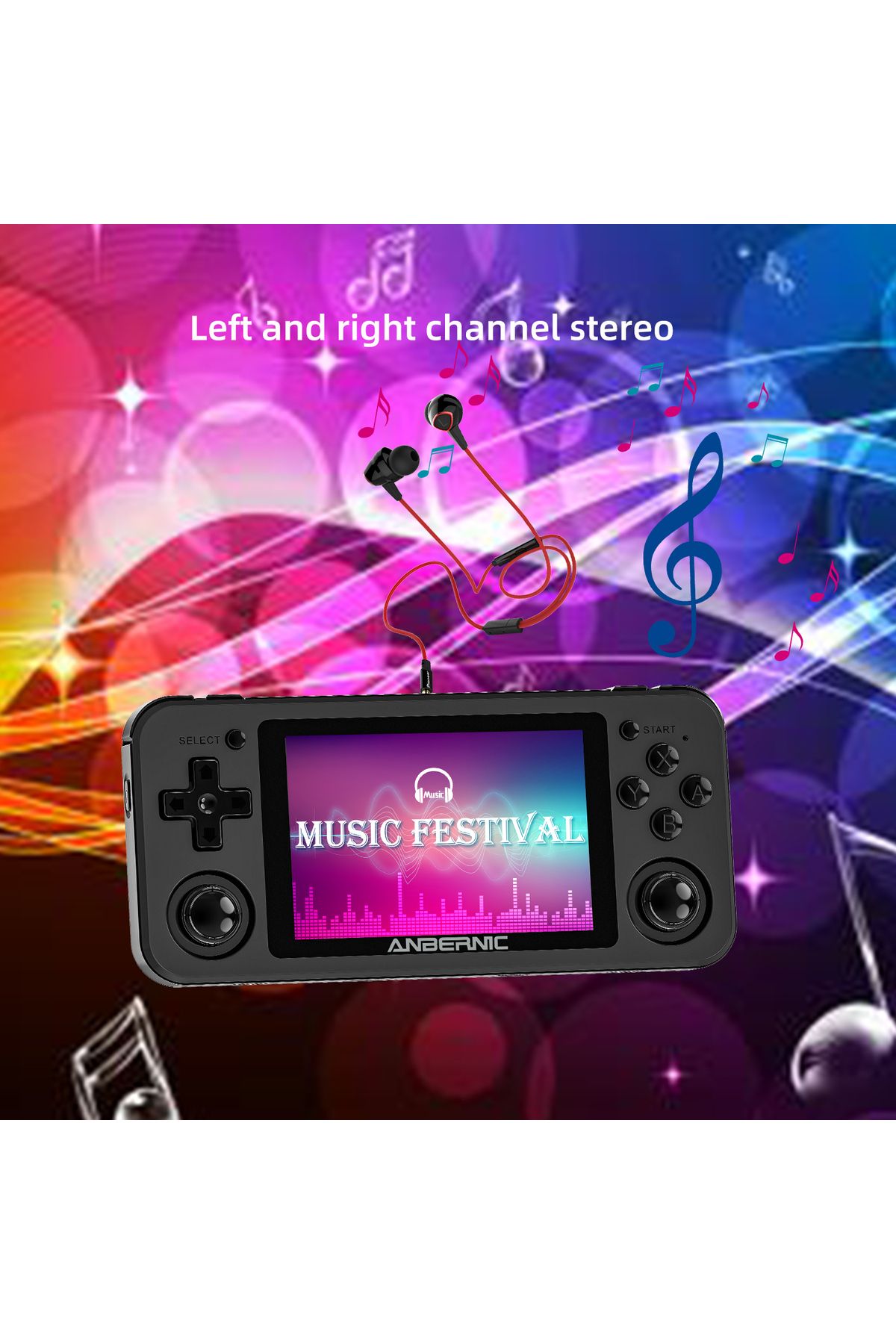 Choice-ANBERNIC RG351P Retro Video Game Console 3.5‘’ IPS Screen RK3326 3500 mAh Open Linux System Porta... 7