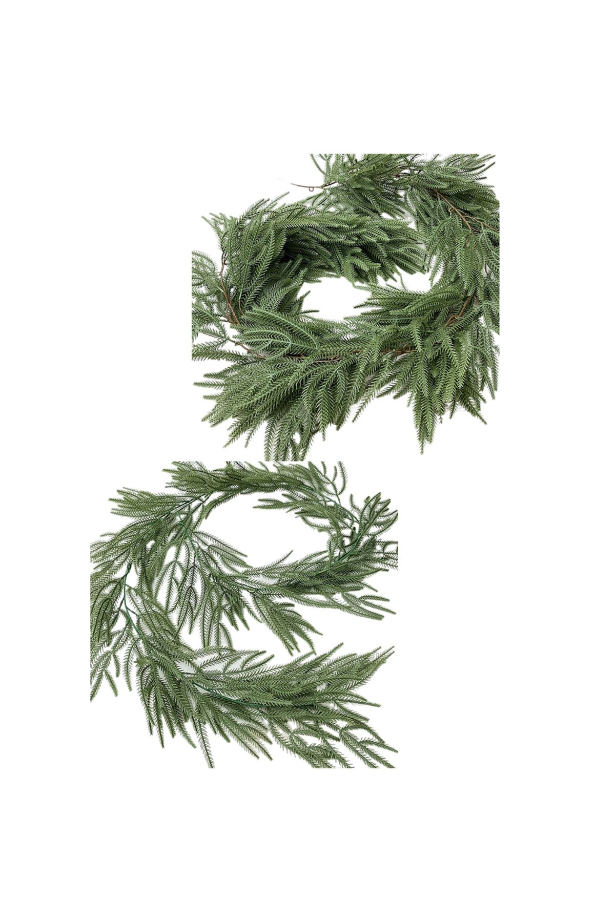 Choice-Christmas Pine Garland, Artificial Pine Winter Greenery Garland Mantle Decor For Christmas Holida... 4