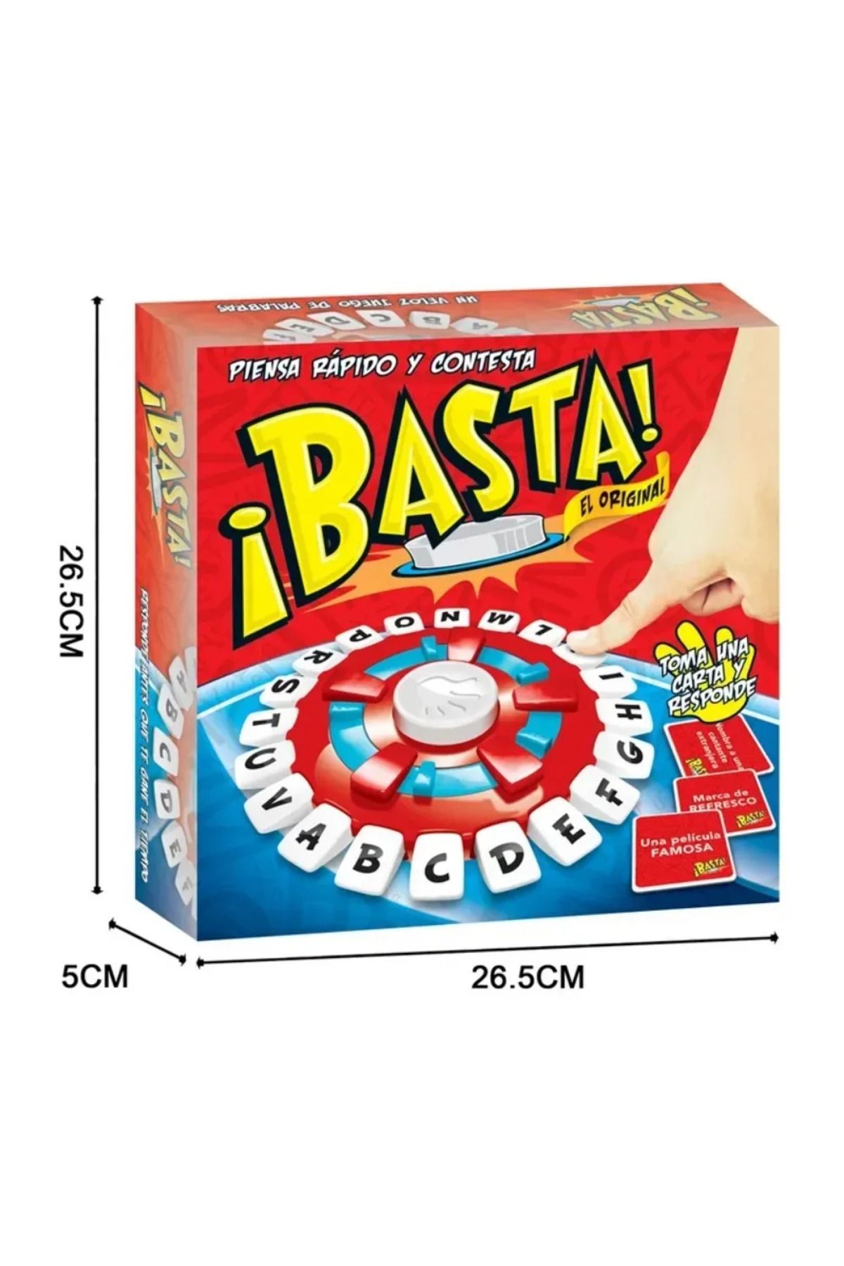 Choice-New Basta Spanish Tapple Word Game - English Tapple Games Version Quick Thinking Letter Pressing ... 4