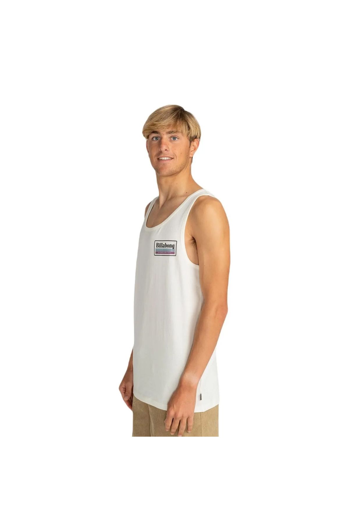 BİLLABONG-Sports Tank Tops - White - Fitted 4