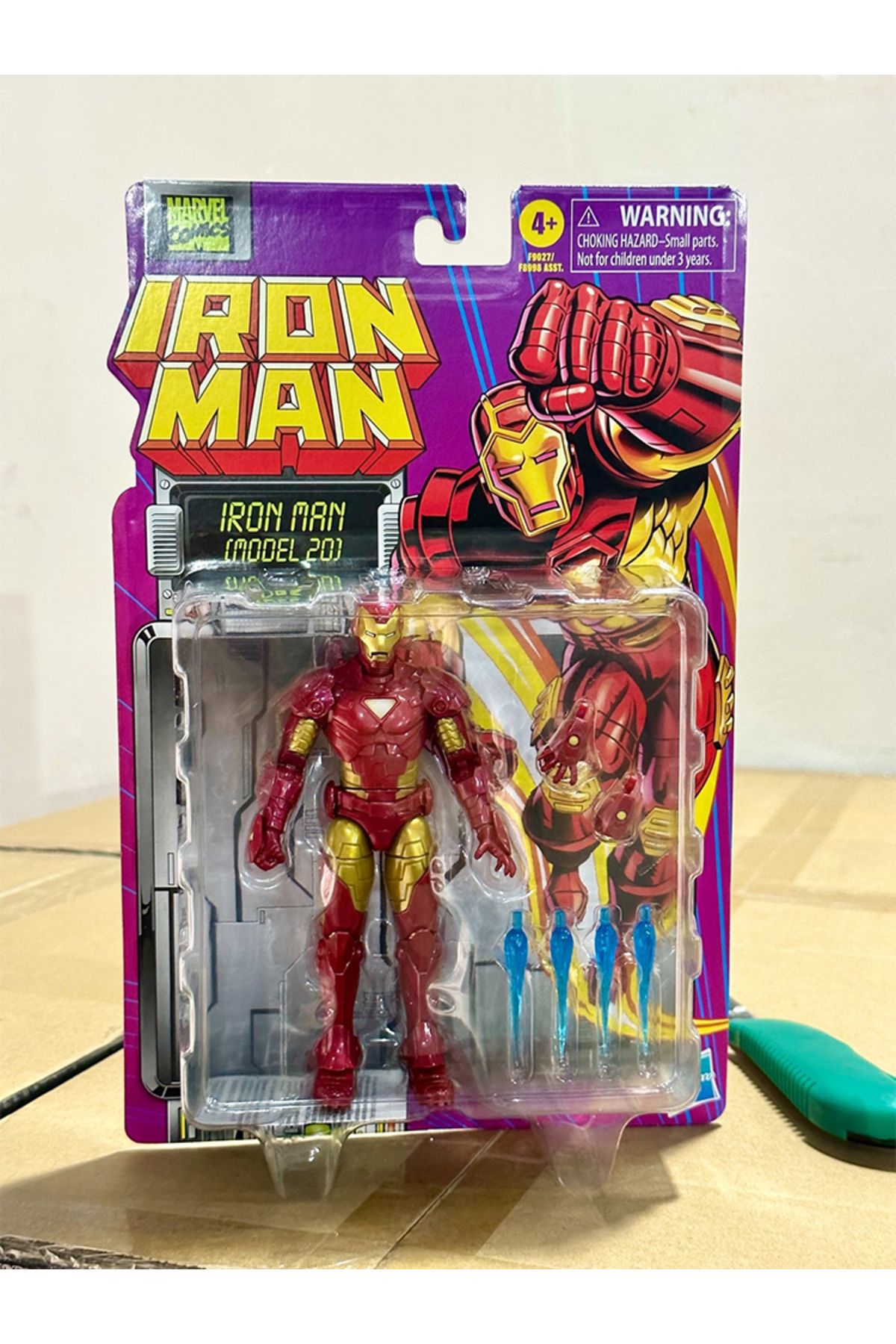 Choice-Marvel Legends Iron Man Mk9 Mk20 Vintage Hanging Card 6-Inch Action Figure 6297 Movie Anime Model... 8