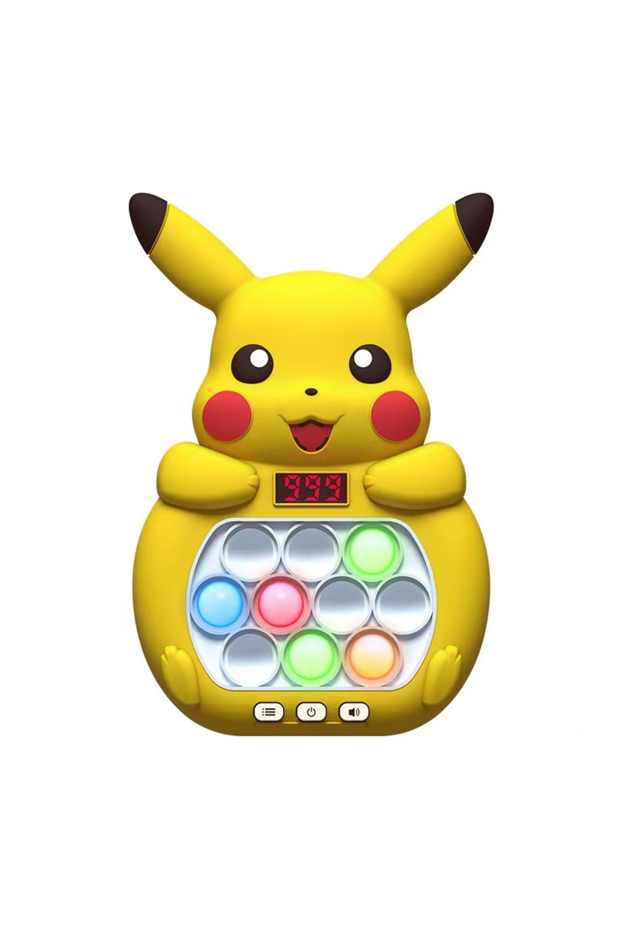 Choice-Stitch Pop up Quick Push Bubbles Game Console Stress Toys Pikachu Fun Whac-A-Mole Squeezing Handl... 8