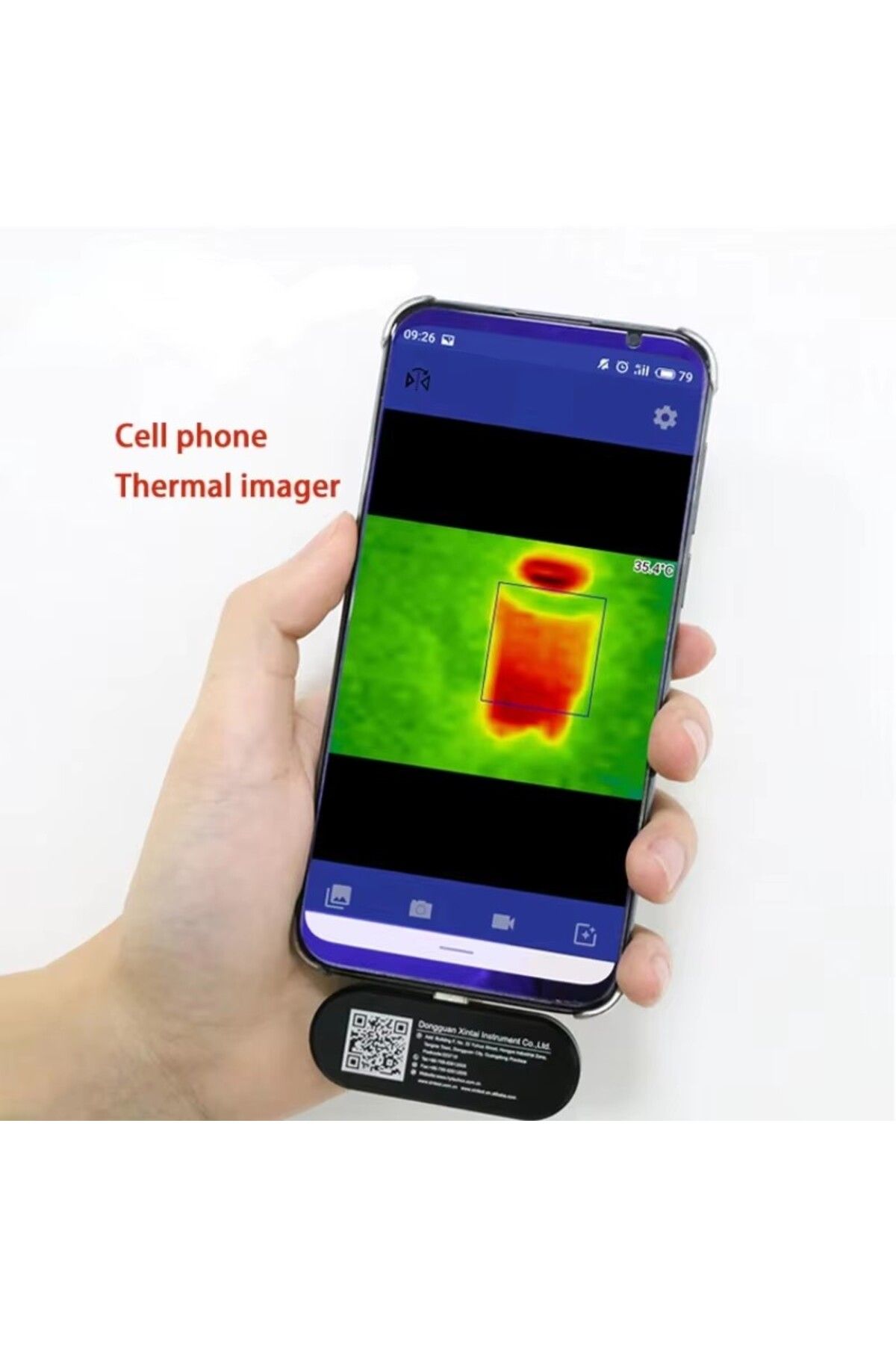 Choice-Mobile Thermal Camera USB Type-C Android Mobile Phone Devices HT-102 32x32 Infrared Thermal Image... 5