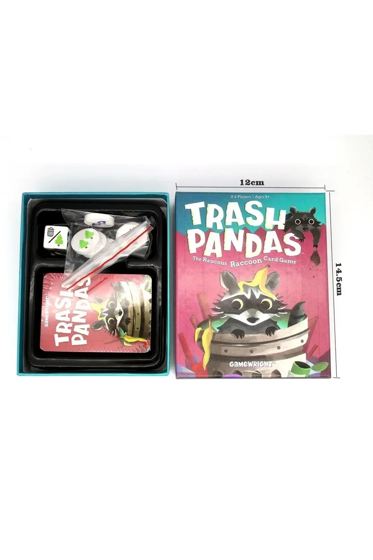 Choice-Trash Pandas Board Game Party Family Strategy Game Interesting Card Games (English version) 4