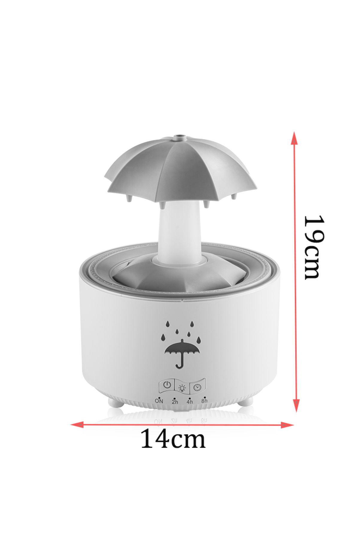 Choice-Rain Drop Aroma Diffuser Electric Aroma Diffuser 300ml Rotating and Timer Automatic Switch-Off Su... 1