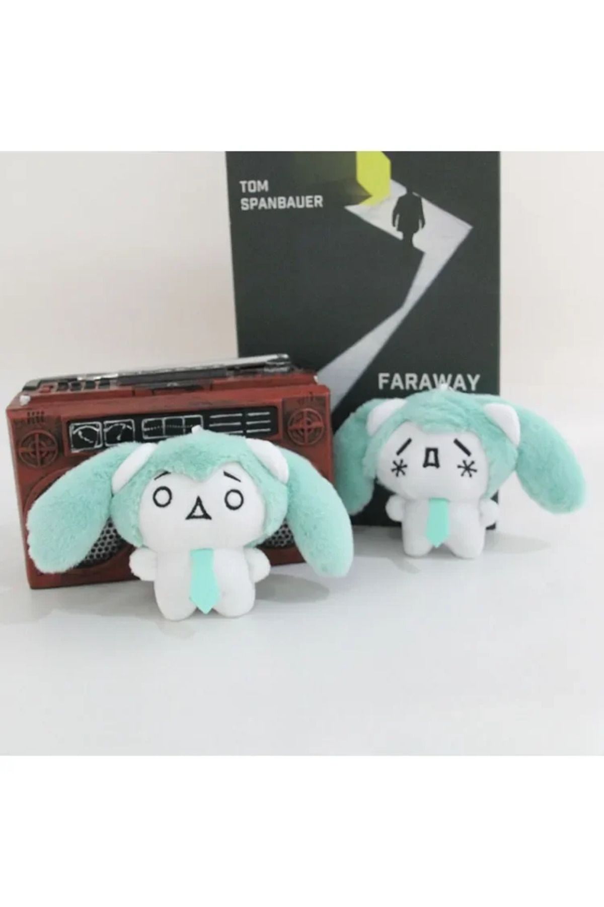 Choice-10cm Hatsune Miku Plush Keychain Cute Anime Miku Stuffed Doll Bag Pendent Collection Keyring Car ... 8