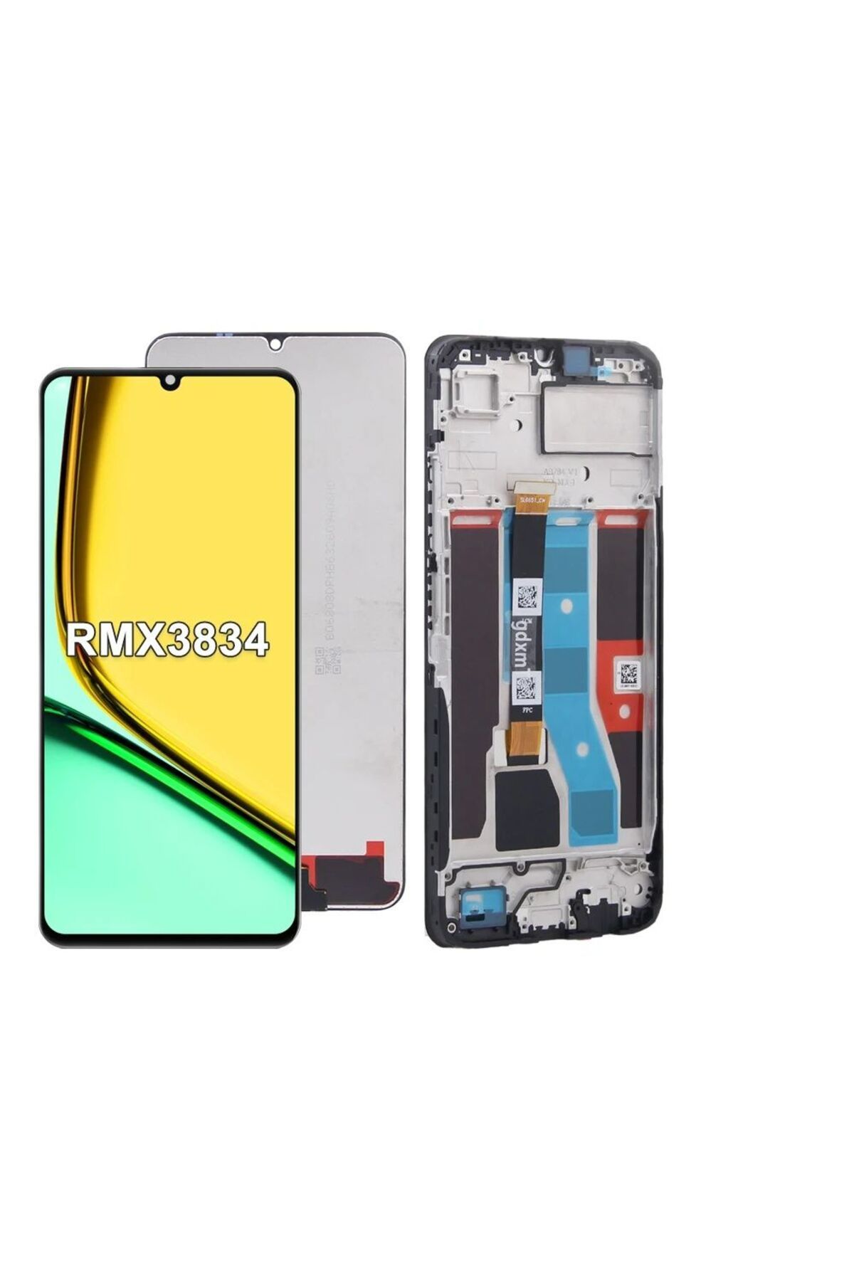 sinmaytai-For OPPO Realme Note 50 For Realme Note50 6.74''RMX3834 LCD Display Touch Screen Digitizer Assemb... 7