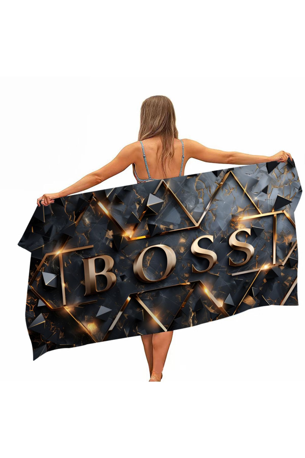 Choice-H-Hugo Boss logo Beach Towels Shower Towel Sauna Travel Spa Microfiber Quick Dry Gym Accessories ... 8
