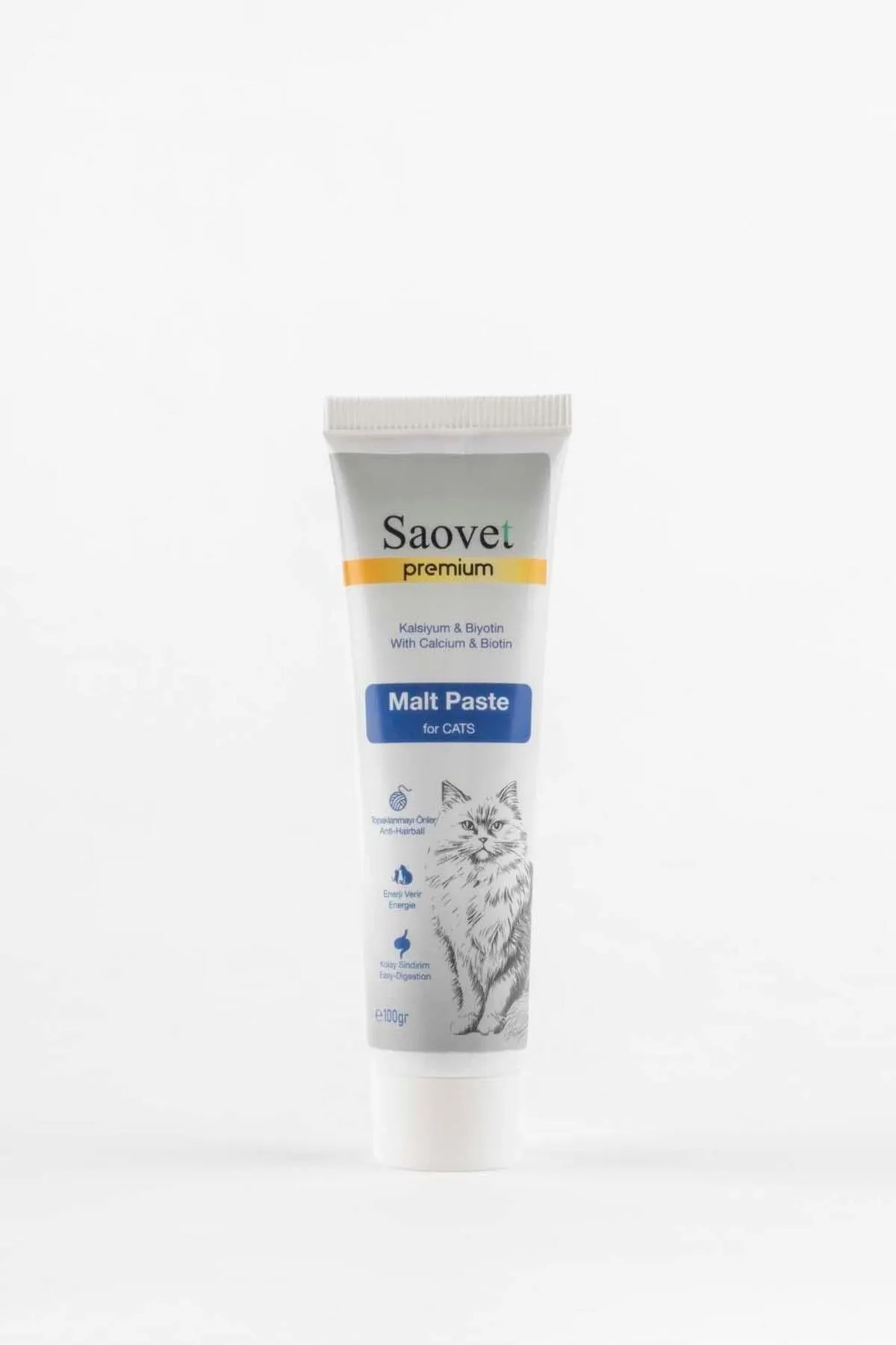 Saovet Malt Paste Kediler İçin Malt Pasta 100 gr