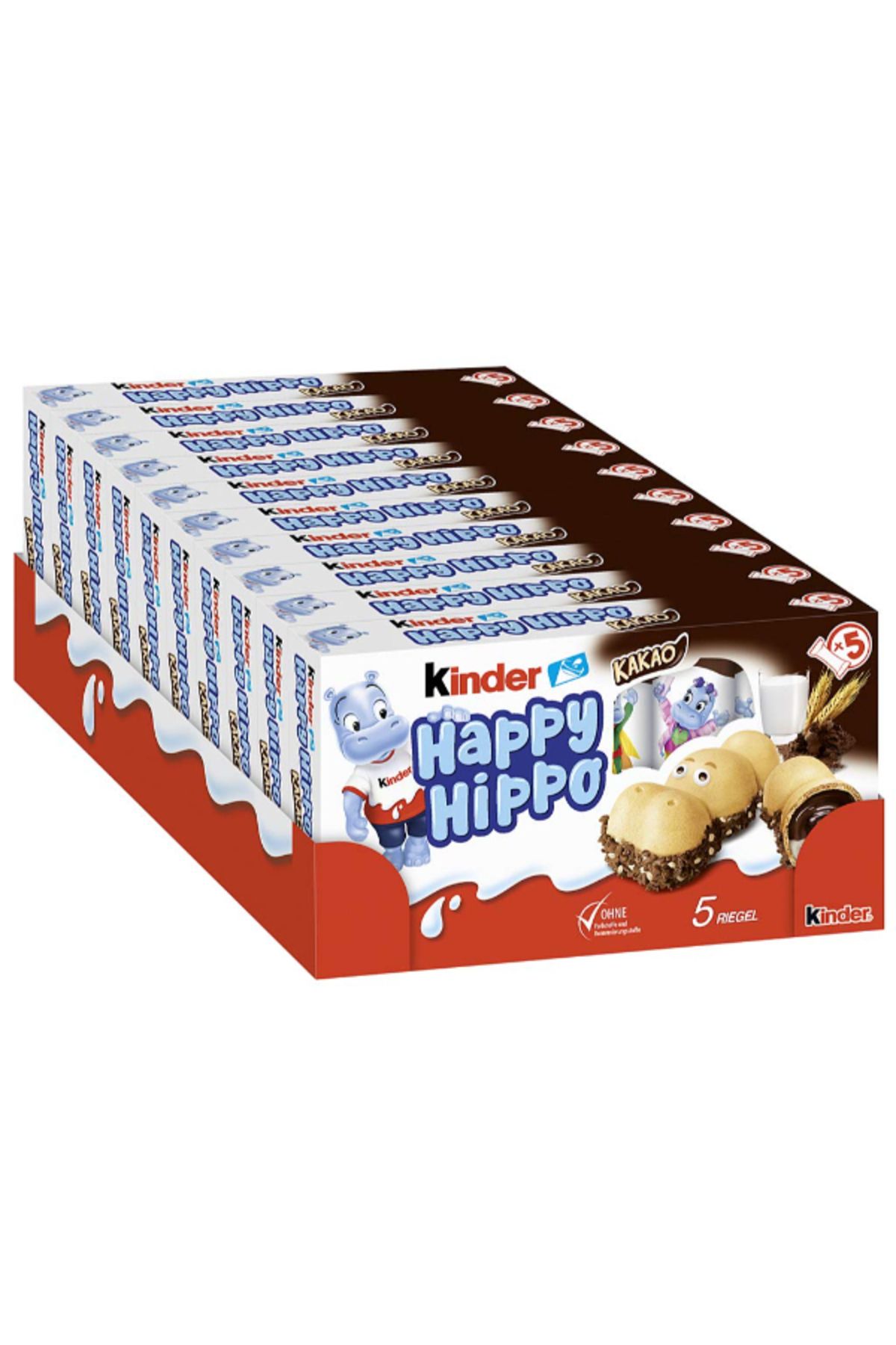 Kinder Happy Hippo 5'li x 10 Adet