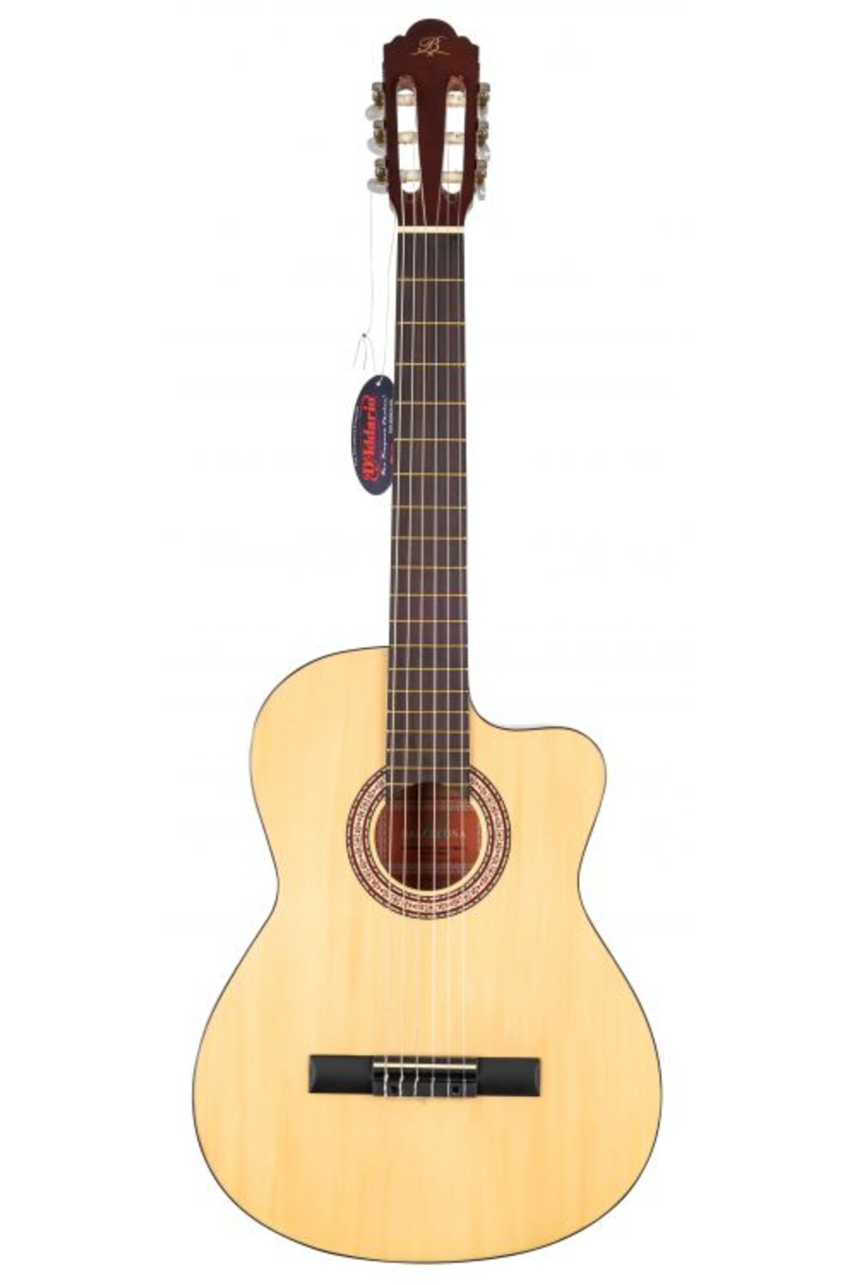 Barcelona Lc 3900 Cnl Cutaway Natural Klasik Gitar