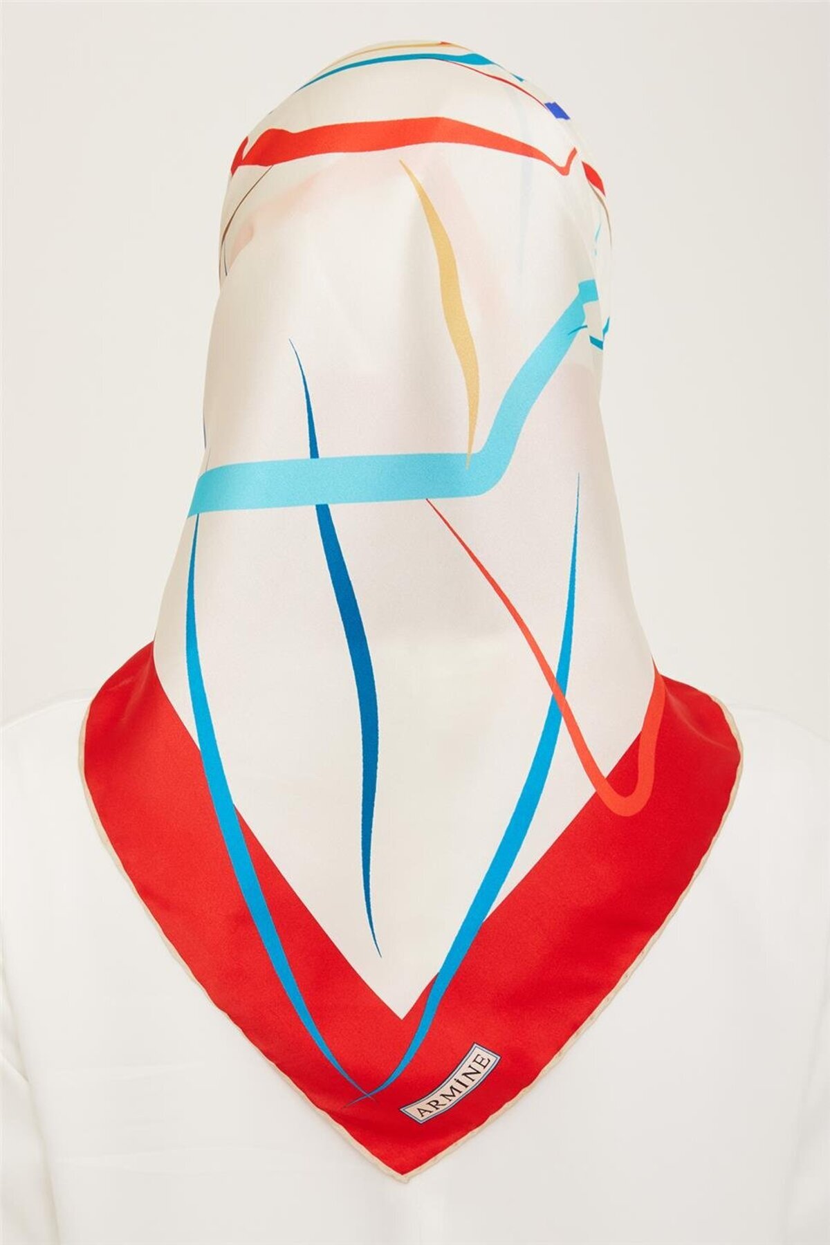 Armine-Silk Twill Scarf 24Ya9115 - Size 31/32 4