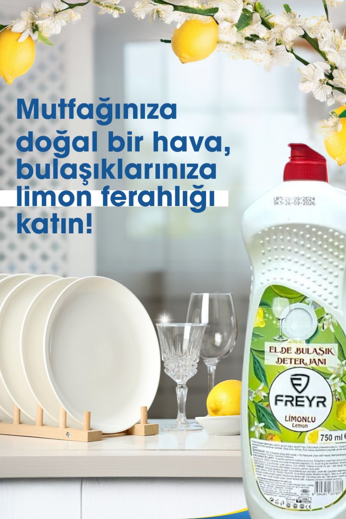 FREYR Elde Bulaşık Deterjan 750ML