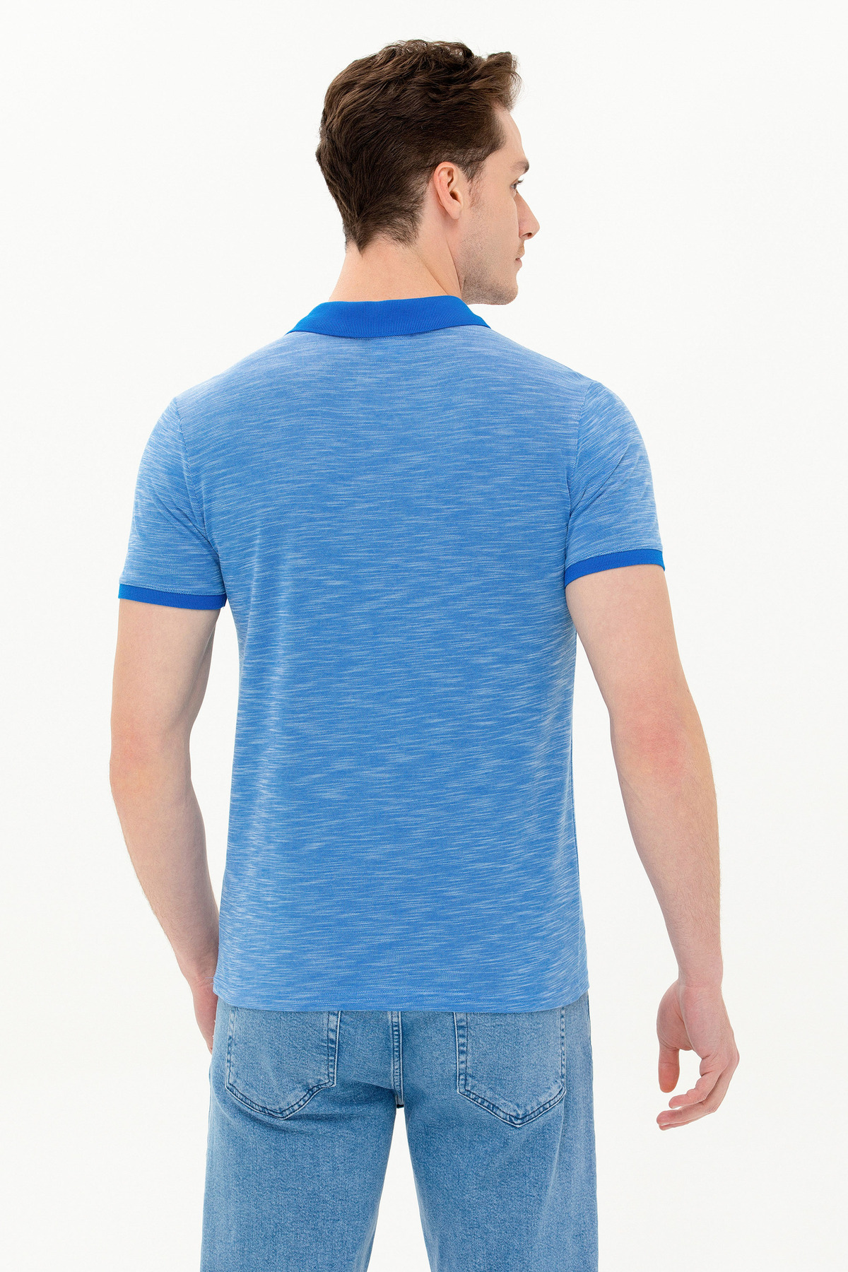 پولوشرت مردانه یقه پلو | یو اس پولو U.S. Polo Assn. 815911 TR - تصویر 5