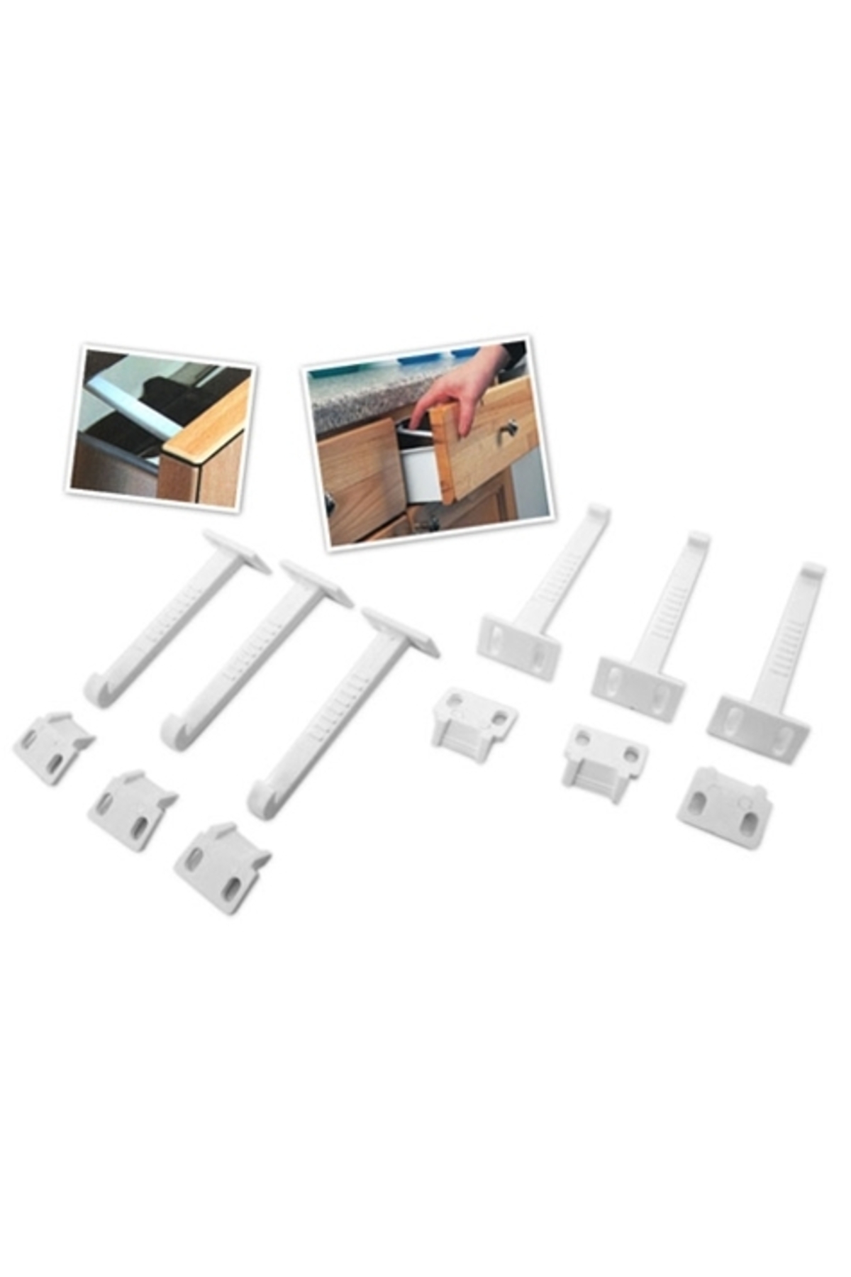 HerEveOyuncak Çocuk Güvenlik Seti 30 Parça + 4 Adet Priz Koruma Kapağı - 2li Set W6E8K1 fotoğrafı 3 (önizleme)