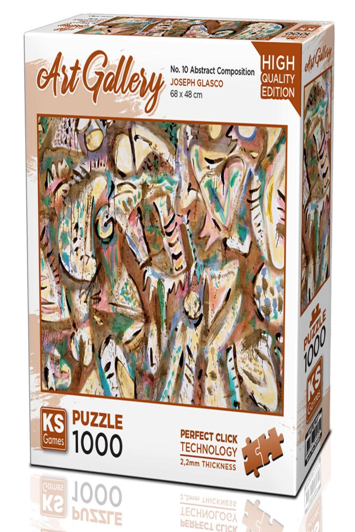 MMB Boutique Ks Games Puzzle Yetişkin 1000 Parça No.10 Abstract Composition 20663 KSGM