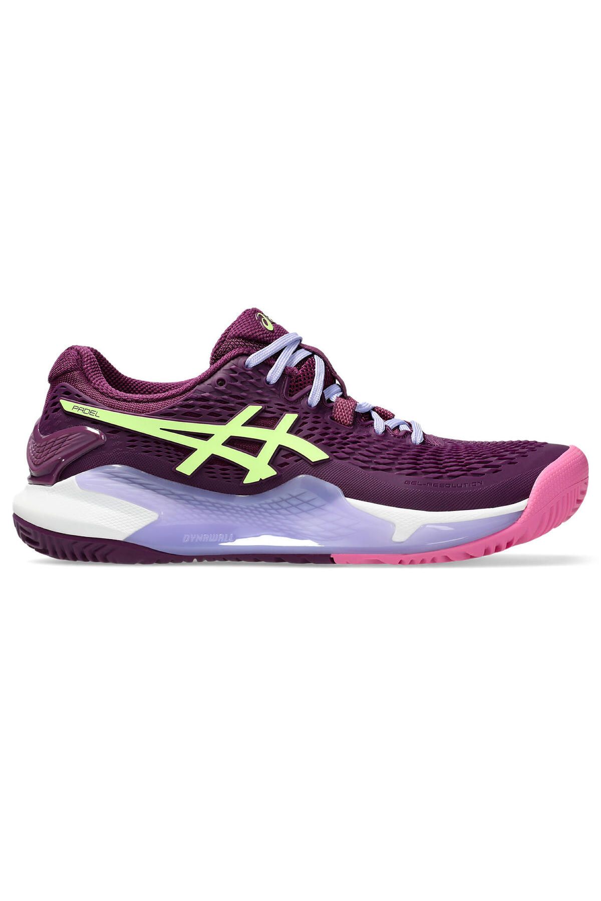 Asics Gel-Resolution 9 Kadın Pembe Tenis Ayakkabısı 1042A245-500