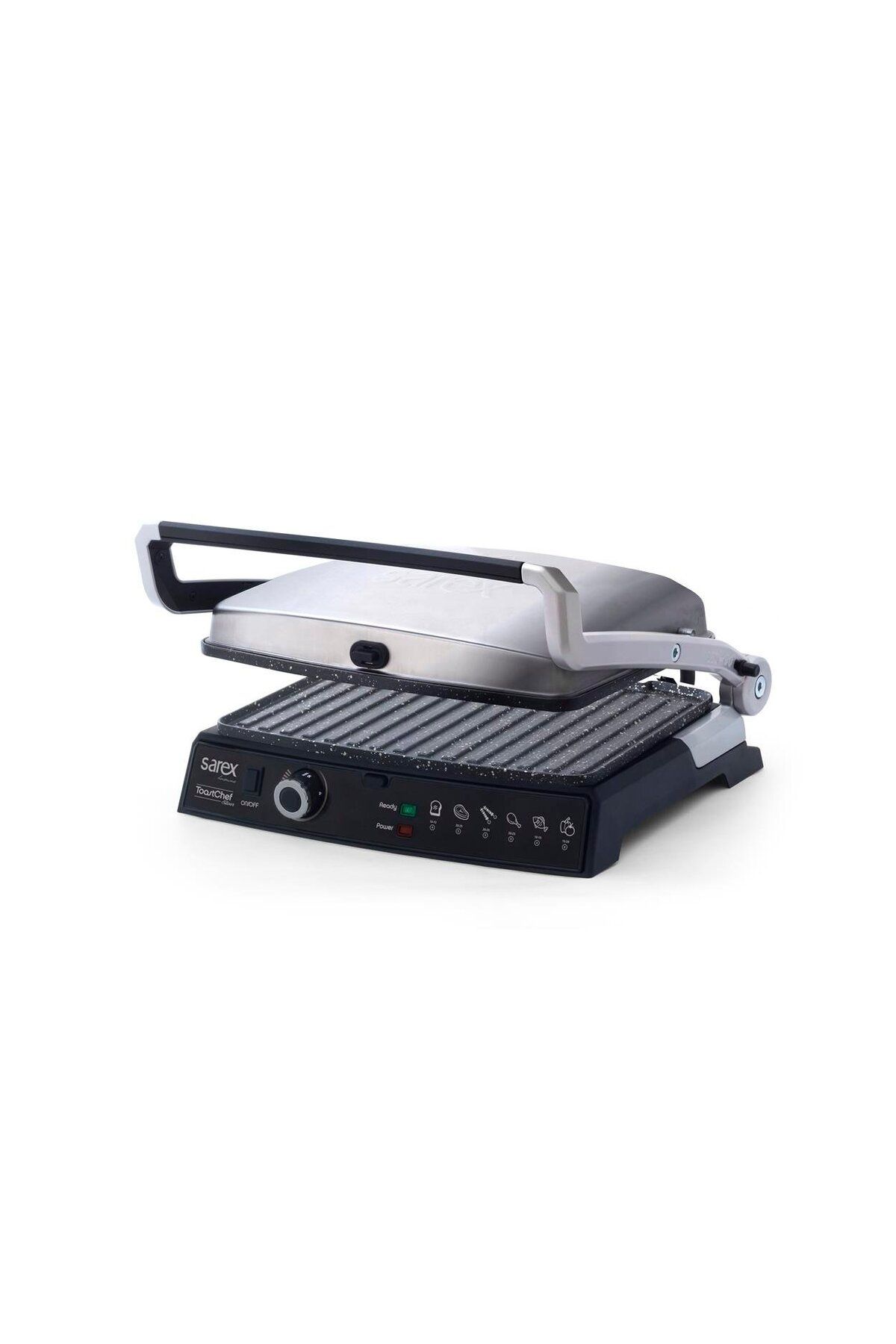 Sarex-Sr-3411 Toastchef Silver Grill and Toaster 7