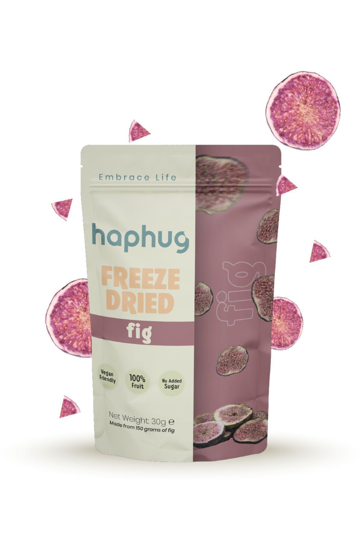 HapHug Freeze Dried Incir - Dondurularak Kurutulmuş Meyve - Freeze Dry Meyve kurusu 30gr