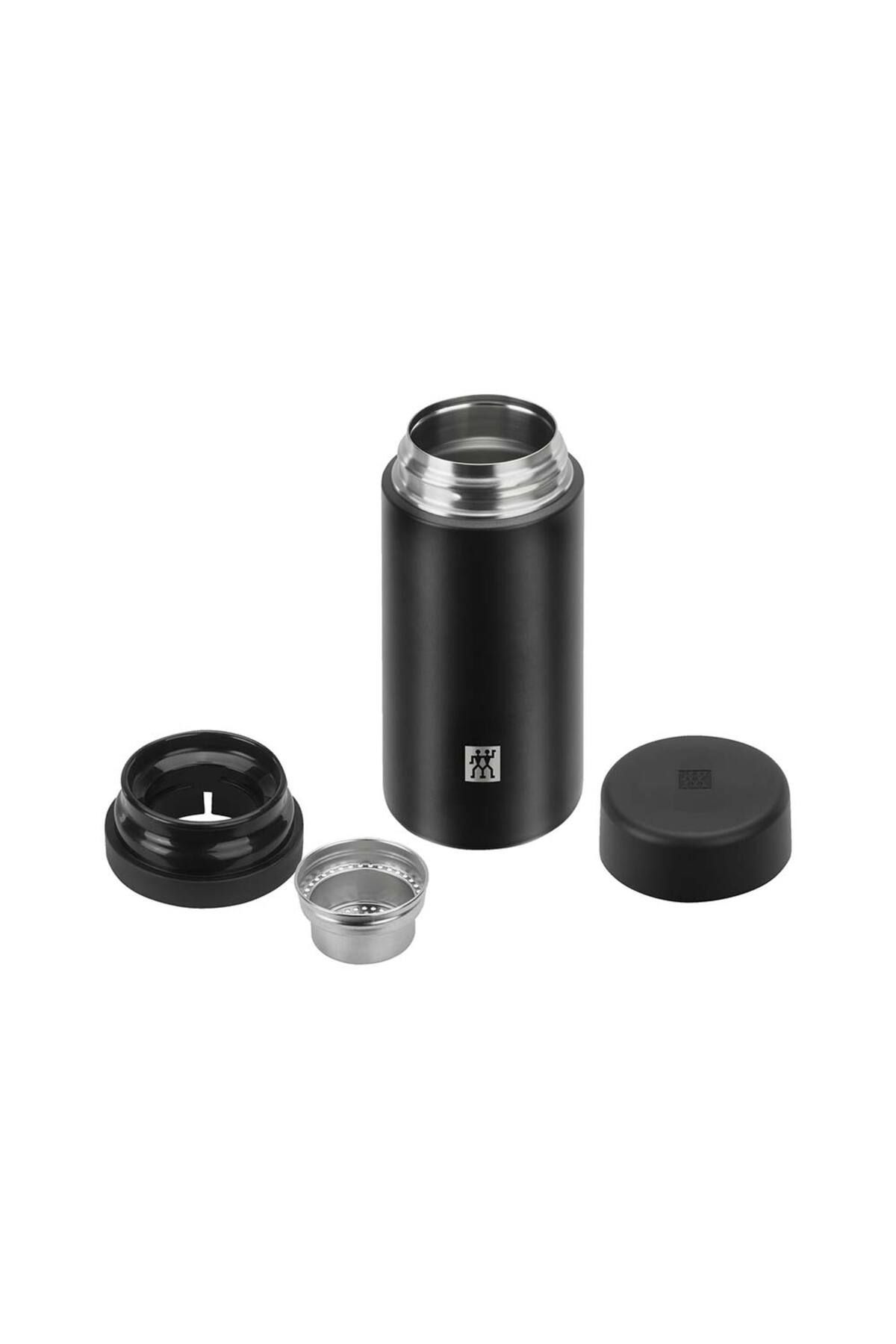 ZWILLING-0.42 L Thermos with Black Strainer 3