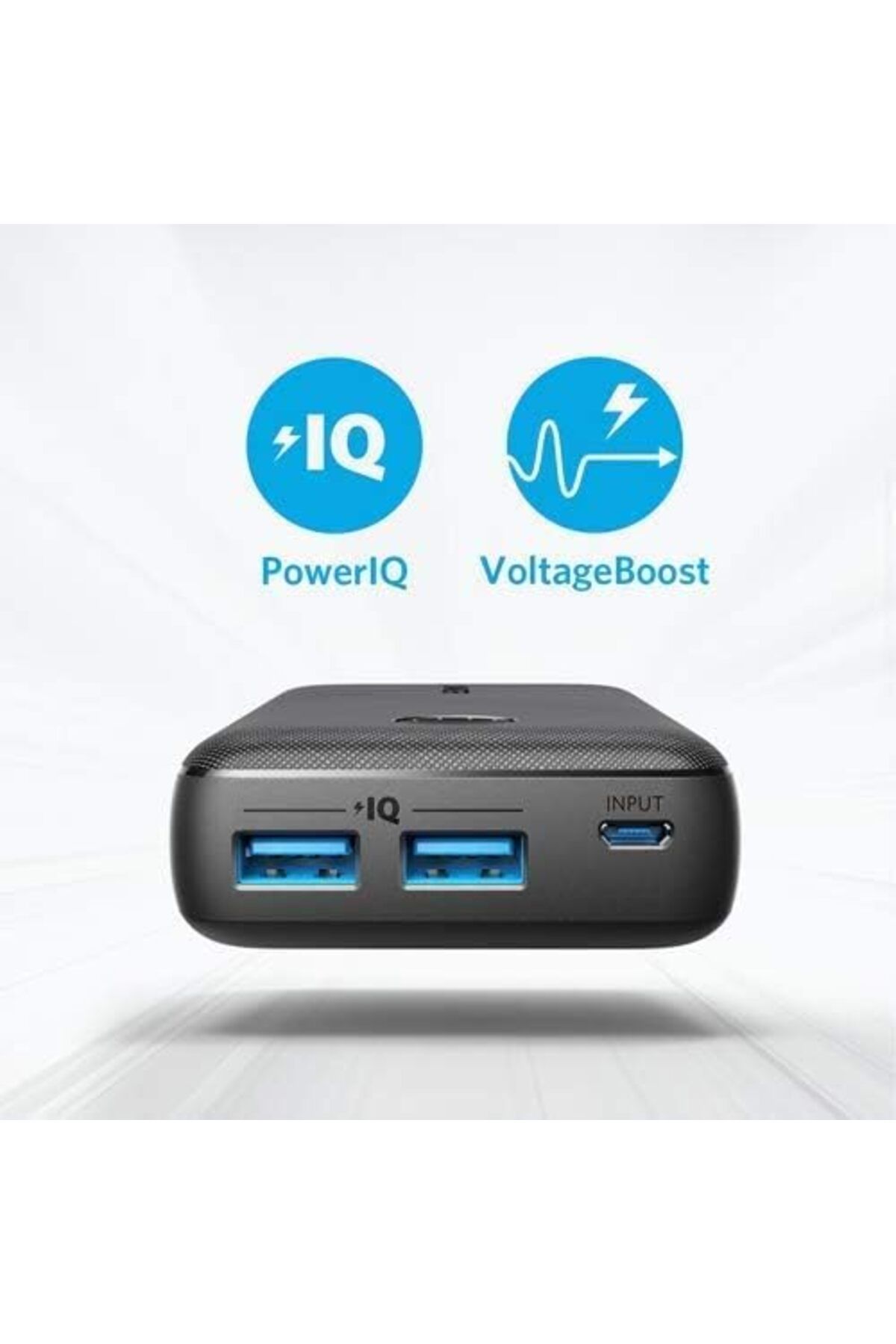 Anker-PowerCore 10000 mAh Power Bank with Dual USB Ports (USB-A), Blue 6