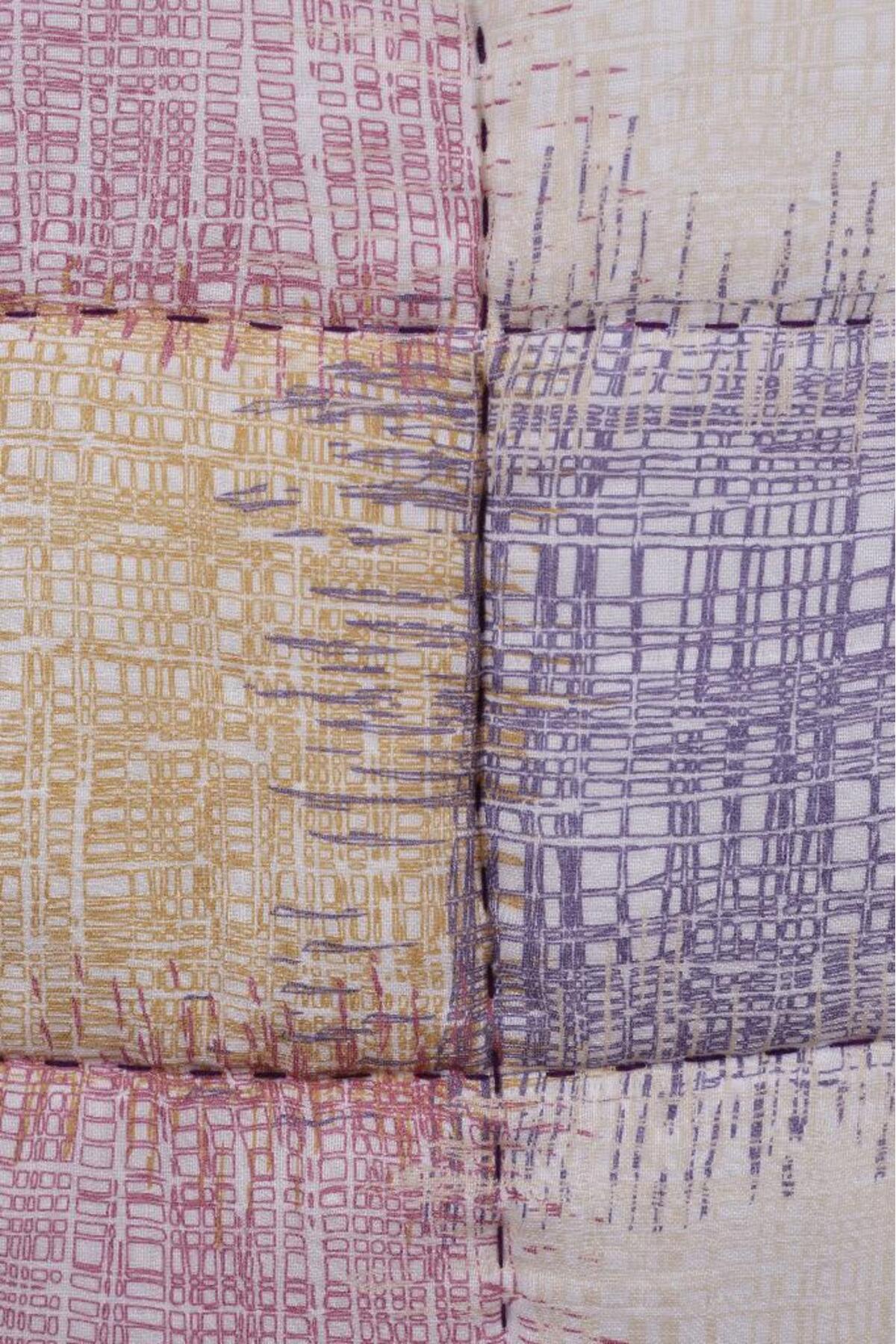 LUCKKA %100 Pamuk Bebek Müslin Yorgan - Oyun Matı El Işlemeli 70x100 Cm - Ztd100 fotoğrafı 4 (önizleme)