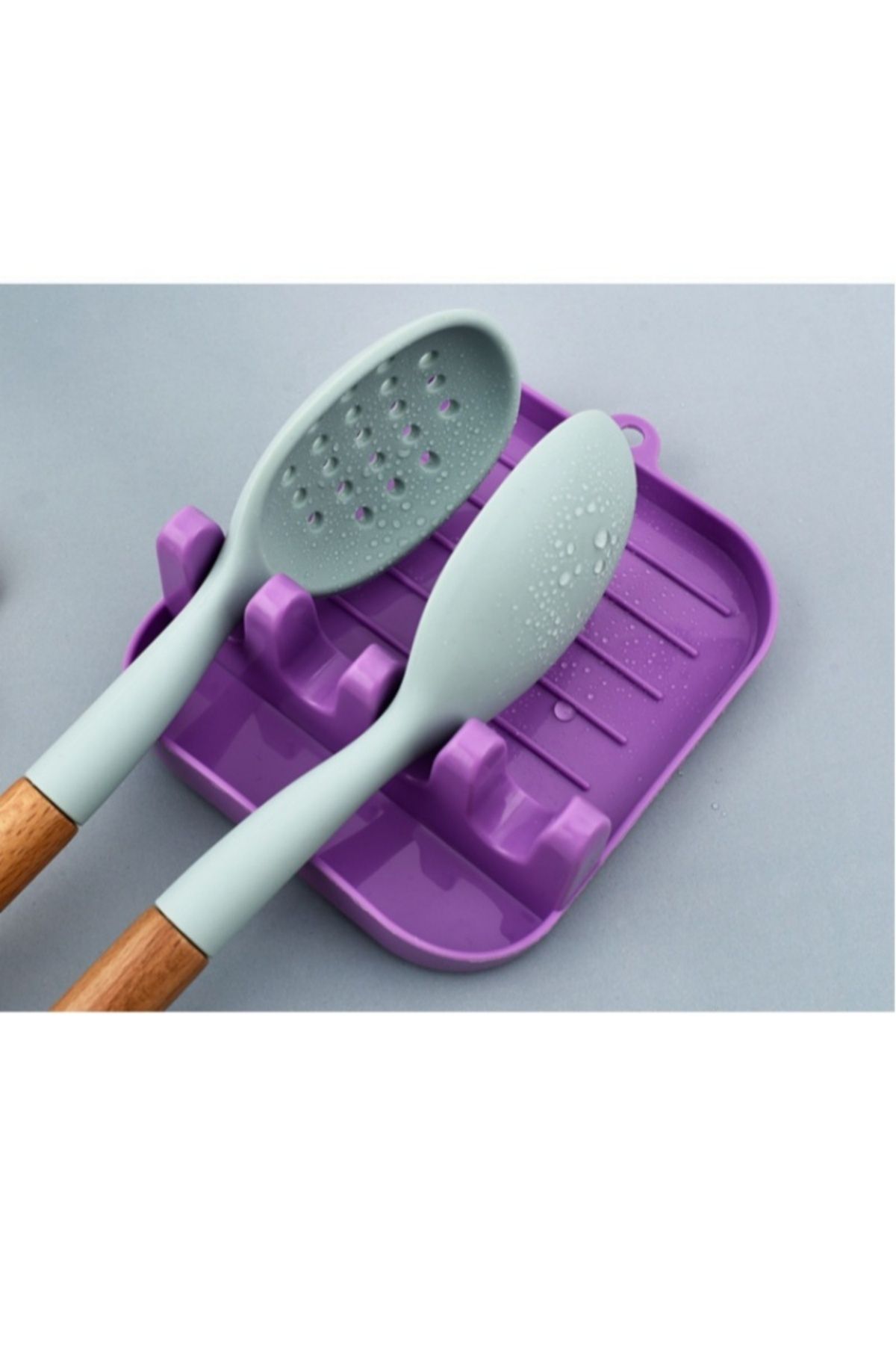 Choice-Kitchen Spoon Holders Pot Lid Rack Pot Lid Cooking Tool Tableware Storage Rack Spoon Chopsticks H... 6