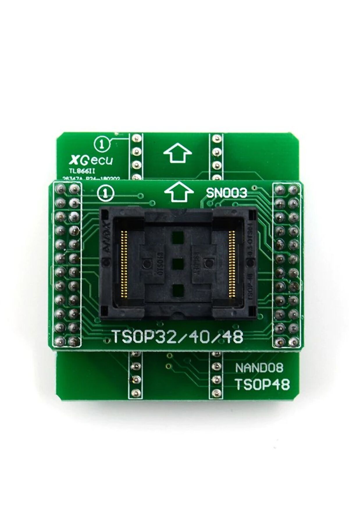 Choice-NAND08 TSOP48 Adapter TSOP48 NAND Only for TL866II Plus Programmer for NAND Flash Chips For TL866... 8