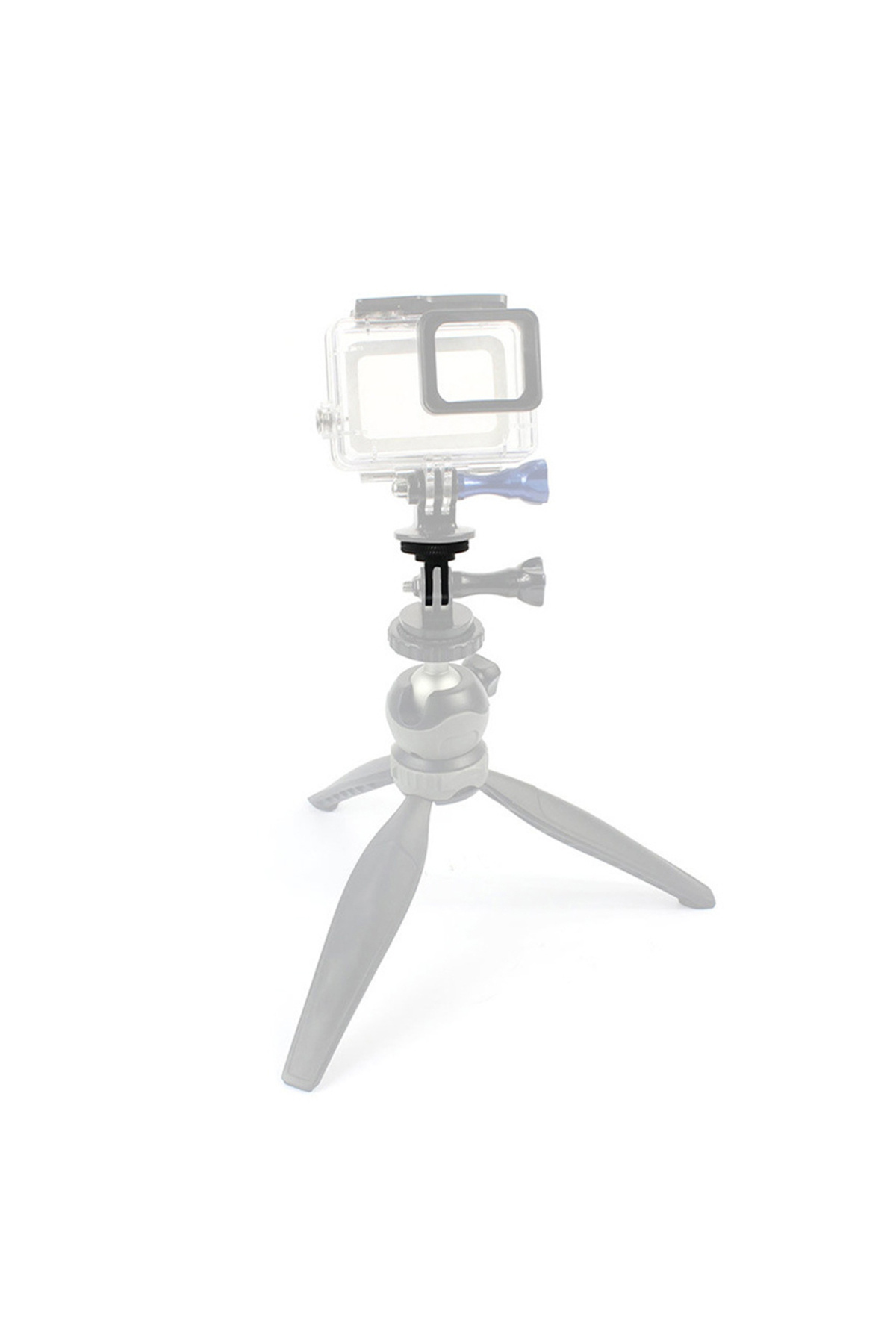 EXSKOF-Gopro Tripod Adapter 1/4'' Screw Adapter Mount for Gopro Hero 13 12 11 10 9 8 Insta360 X5 X4 Mounts 5