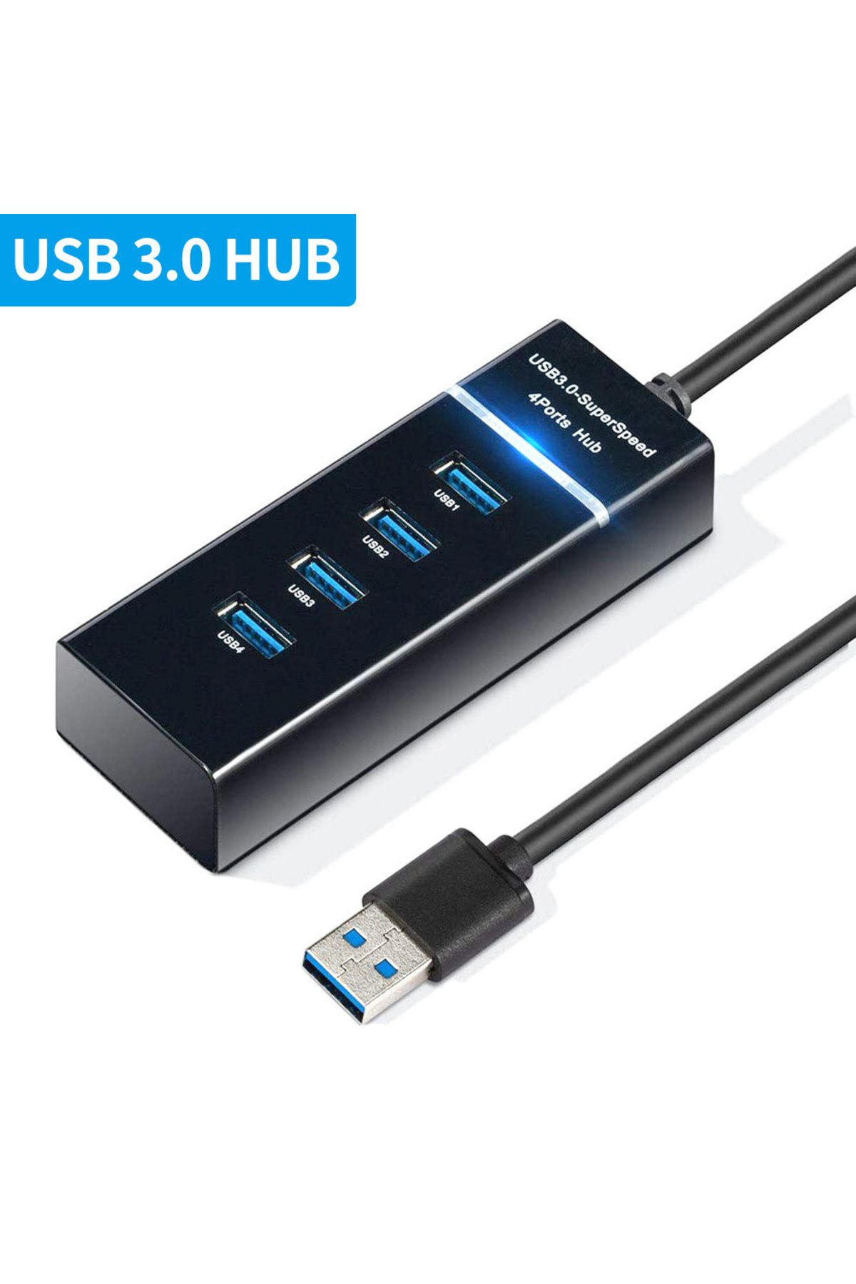 OEING-Hub Usb 5Gbps High Speed USB Hub 3 0 Multiple Port For PC Computer Accessories Docking Station Ad... 7