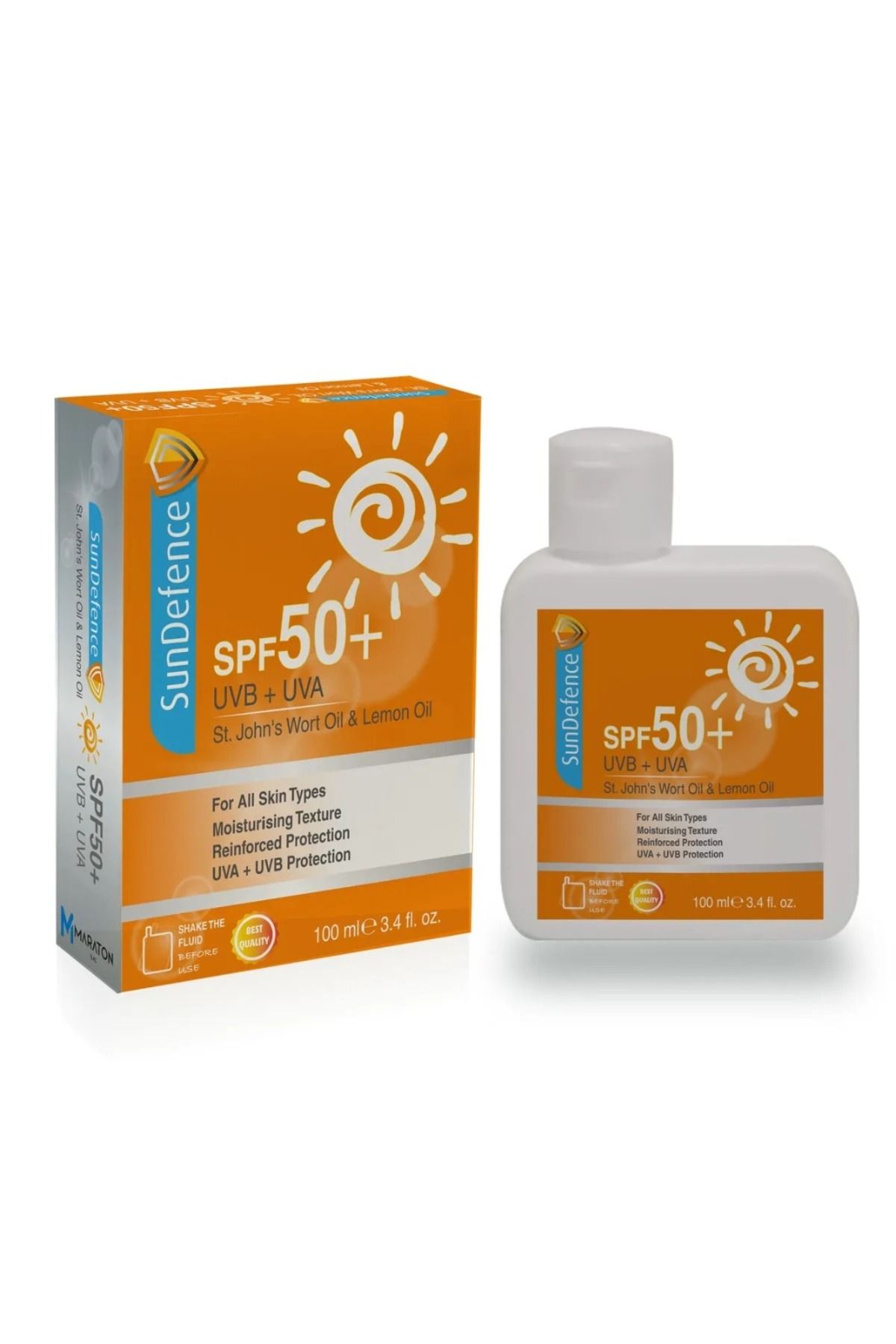 SunDefence Sun Defence Yetişkin Güneş Kremi 2Lİ Paket