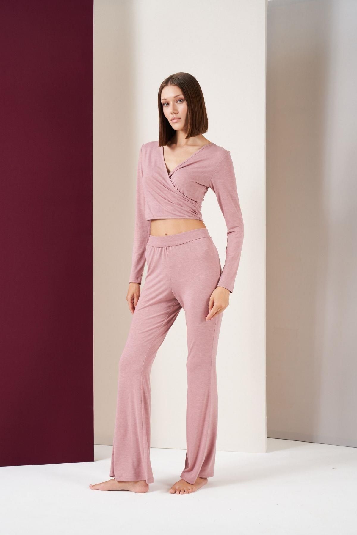 PJS-Women's Spanish Leg Long Sleeve Set 3