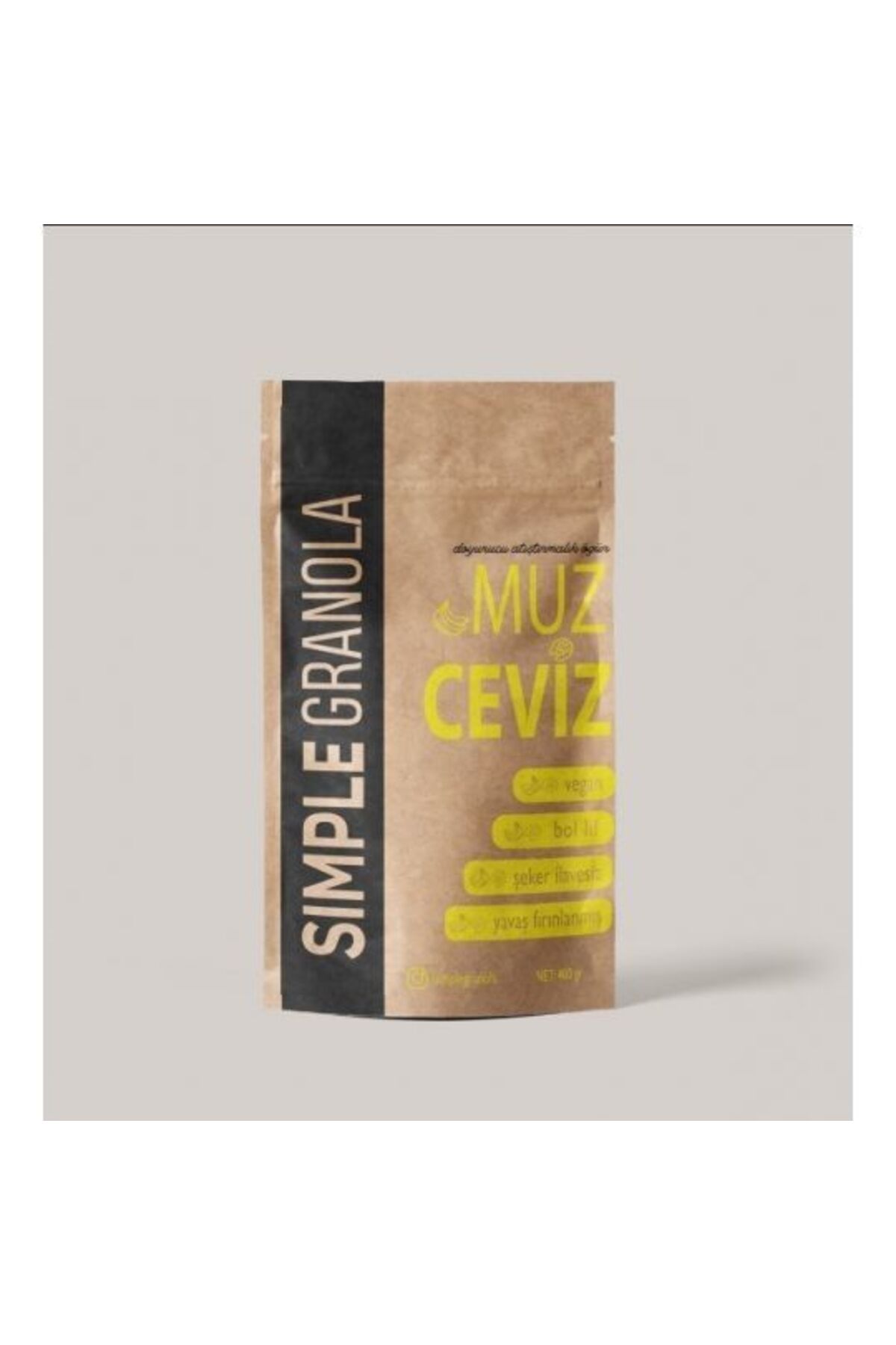 Simple Granola Muzlu Ve Cevizli Granola 400 Gr.