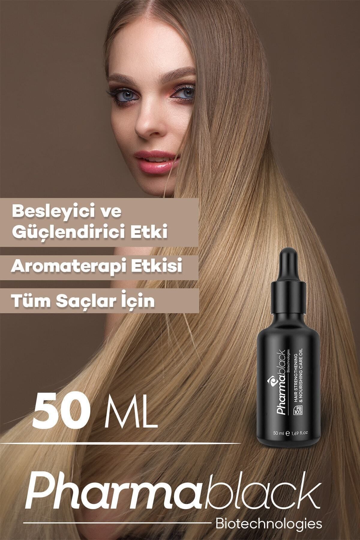 Pharmablack Dökülme Karşıtı, Hızlı Saç Uzatma, Besleyici Ve Onarıcı Saç Bakım Yağı 50 Ml-7