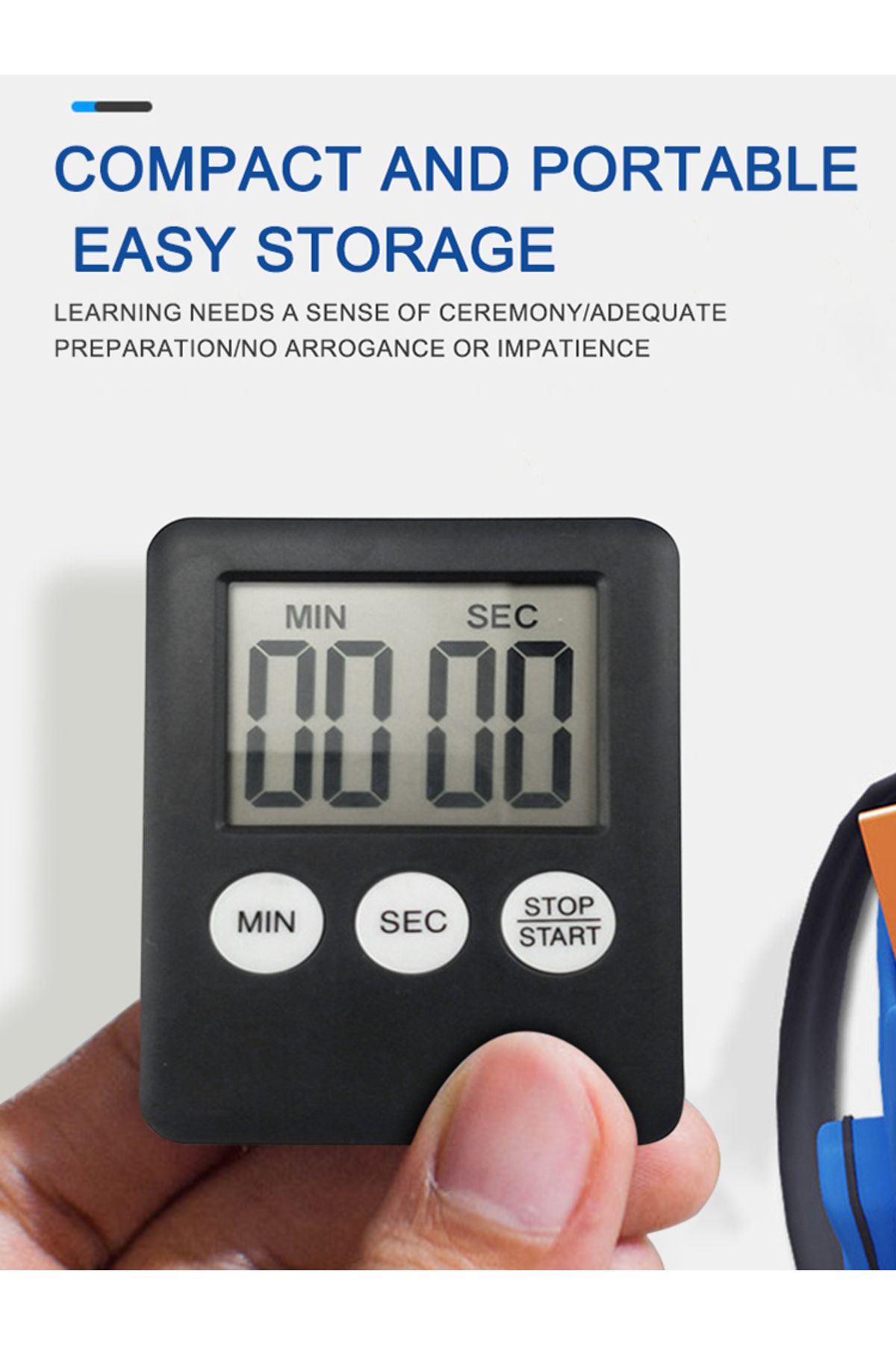 Choice-Digital Electronic Kitchen Timer Multi-Function Electronic Timer Stopwatch LCD Display for Sports... 8