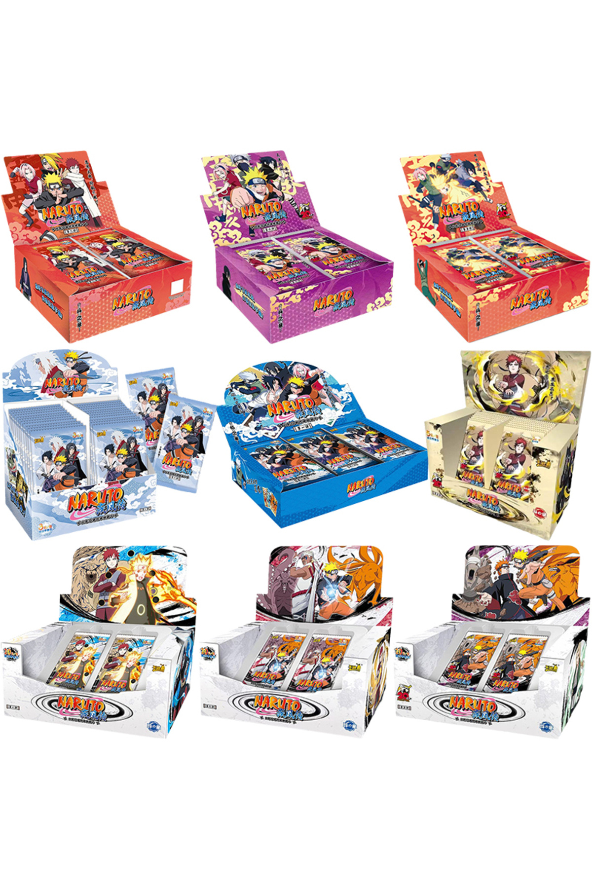 Choice-KAYOU Anime Original Naruto Cards Chapter Of The Array Box Added SE Ninja World Collection Cards ... 4