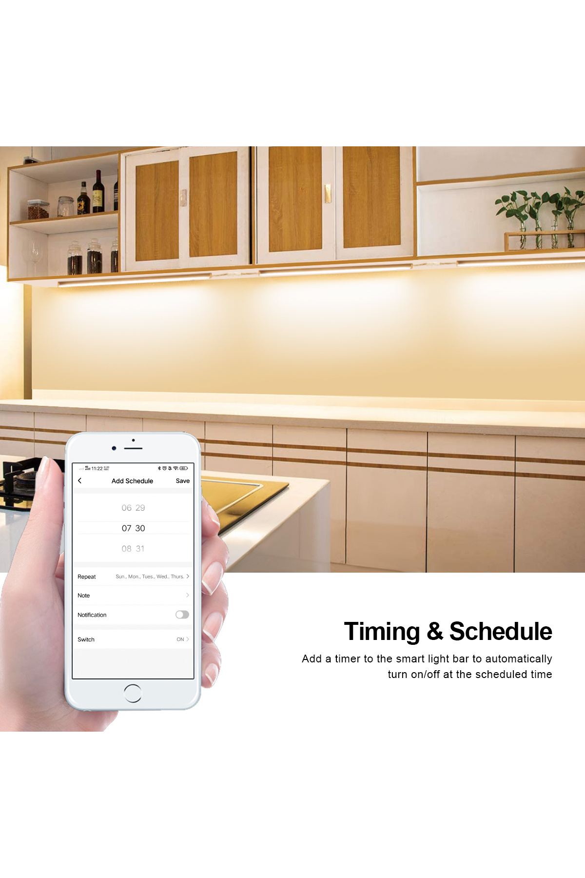 AIMENGTE-مفتاح Tuya الذكي يعمل بالواي فاي للتحكم في شريط إضاءة LED، قاطع تيار مستمر 12 فولت ذكي مع... 3